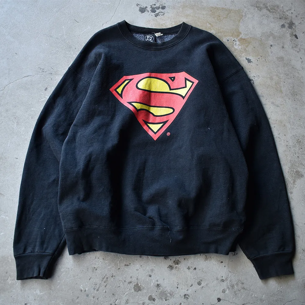 90’s Superman ロゴ スウェット USA製 221112