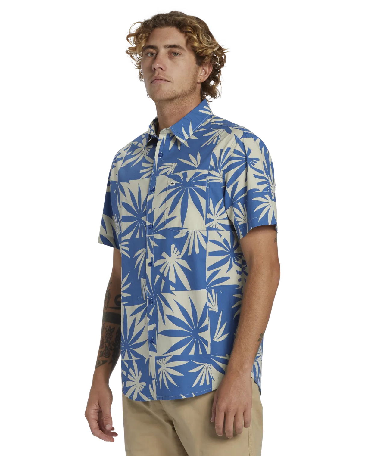 Apero Organic Classic Shirt in Star Sapphire
