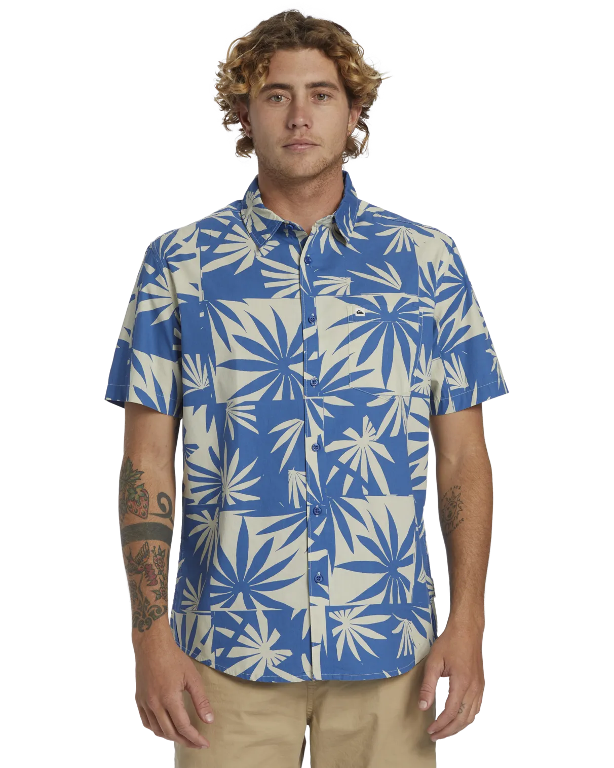 Apero Organic Classic Shirt in Star Sapphire