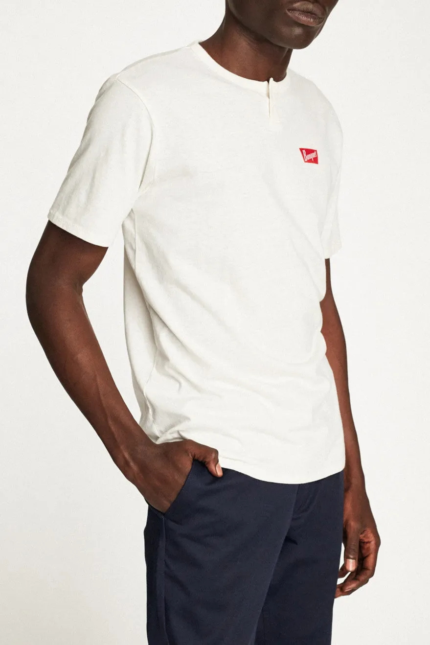 Banquet S/S Henley - Off White