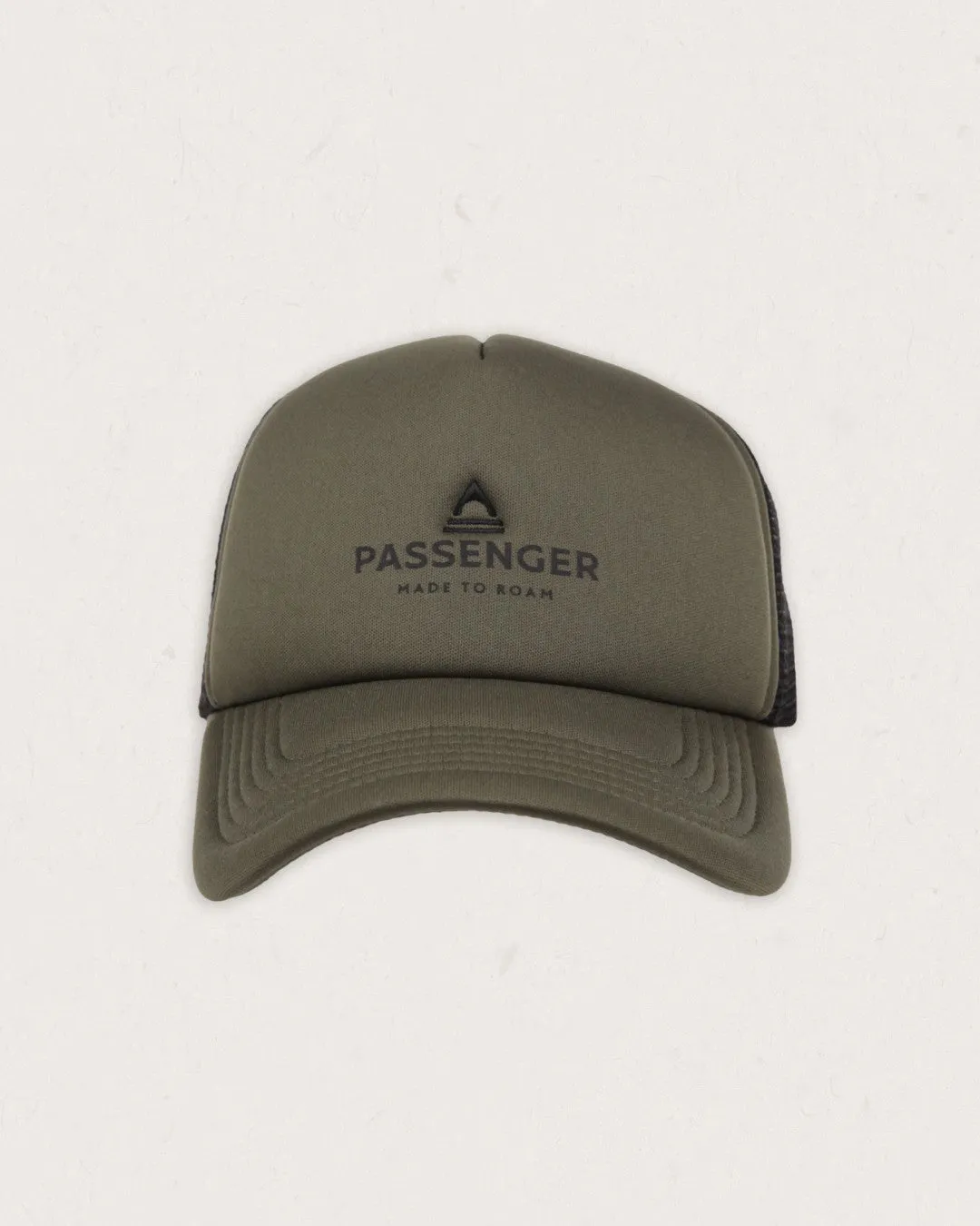 Beechey Snapback Trucker Cap - Khaki