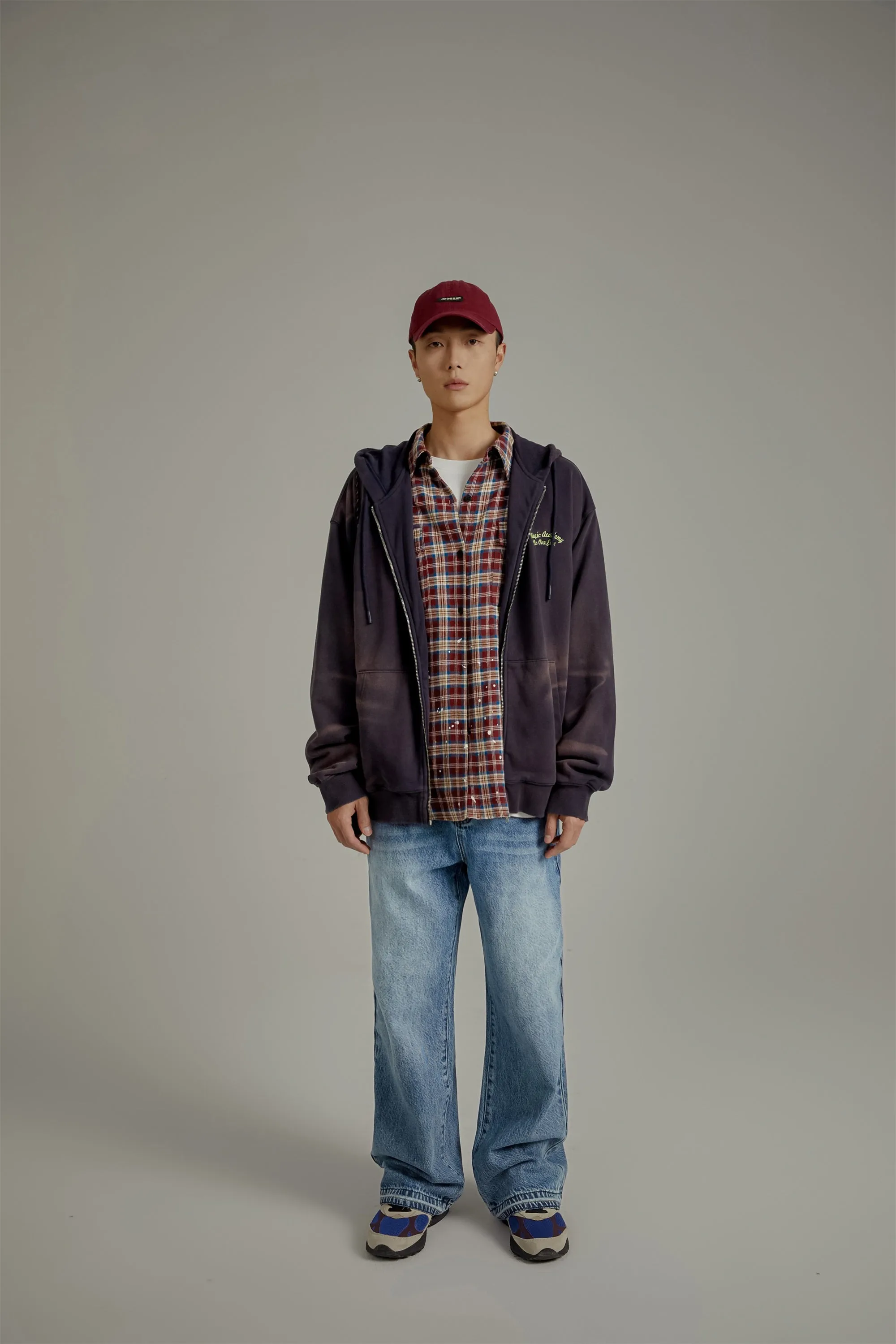 Check Loose-Fit Flannel Shirt