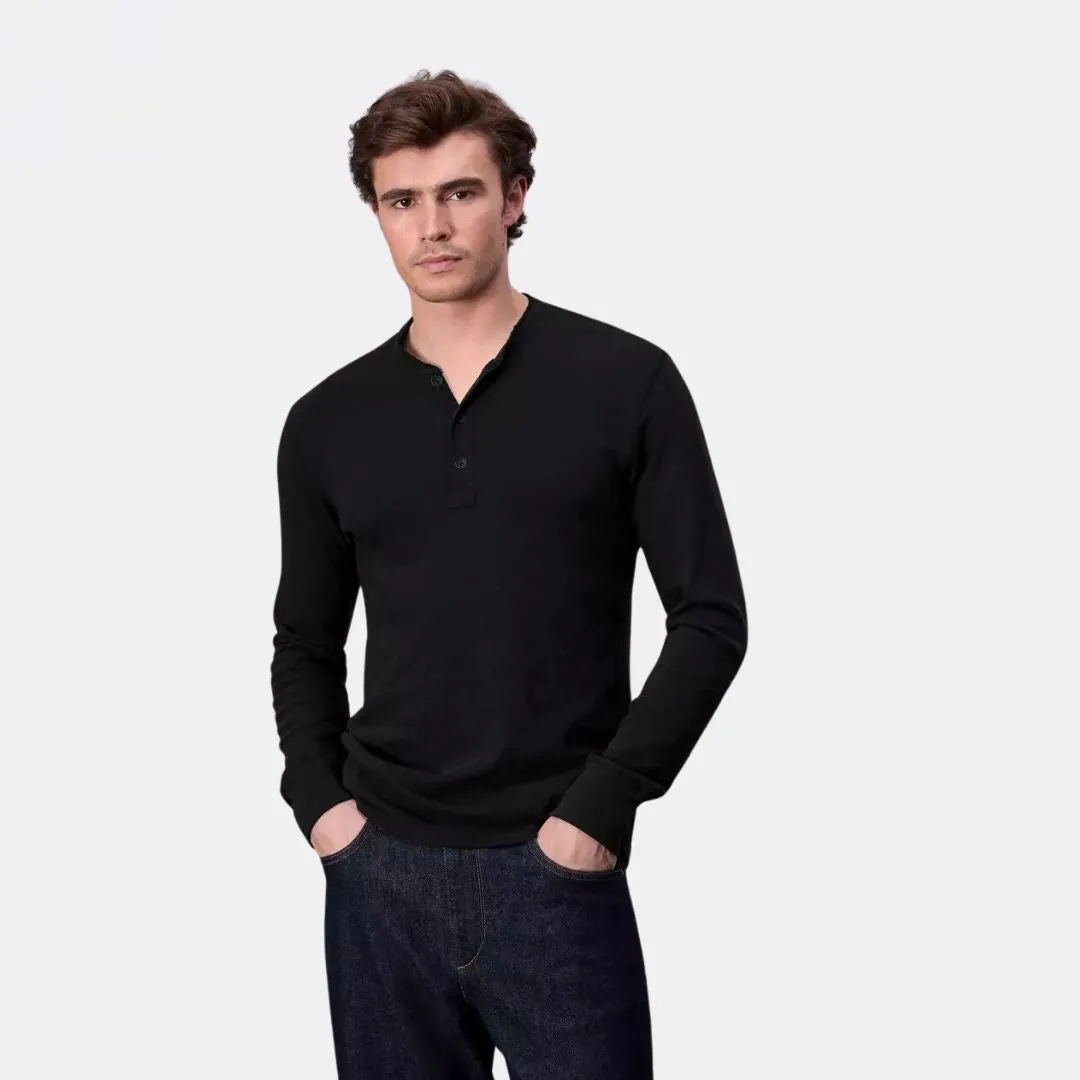 Classic Henley (Jet Black)