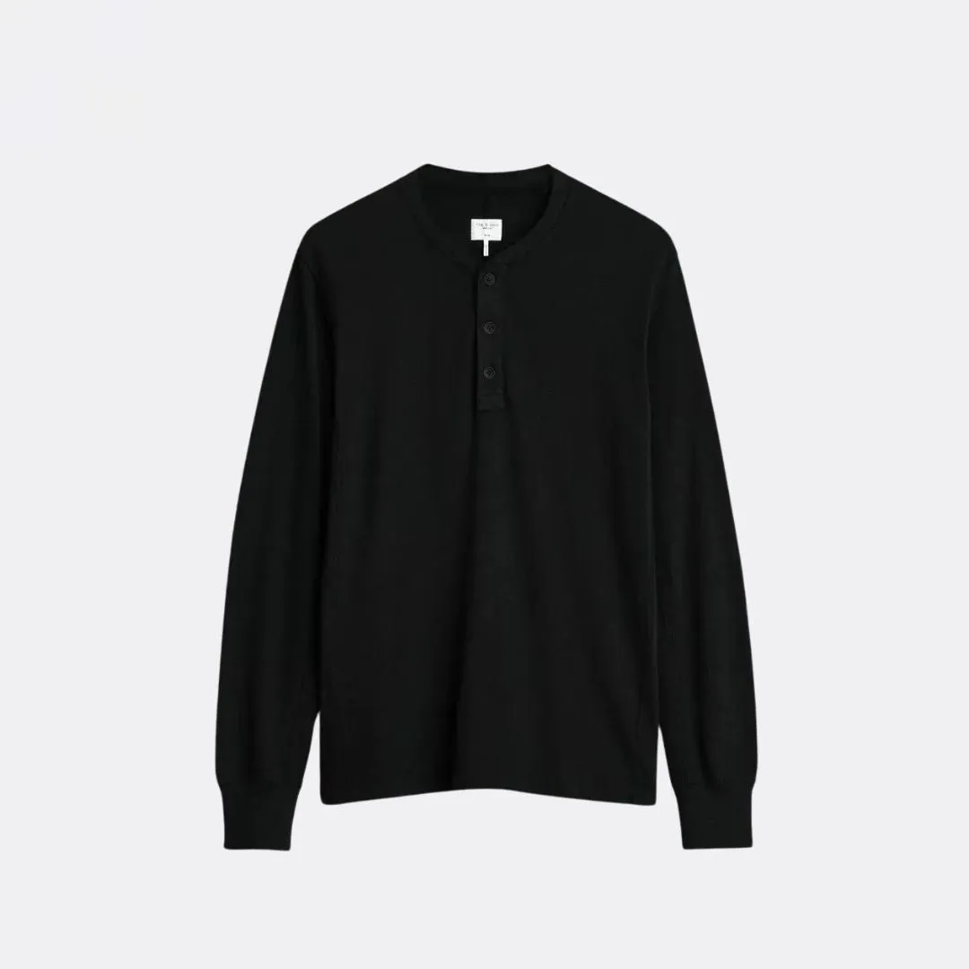 Classic Henley (Jet Black)