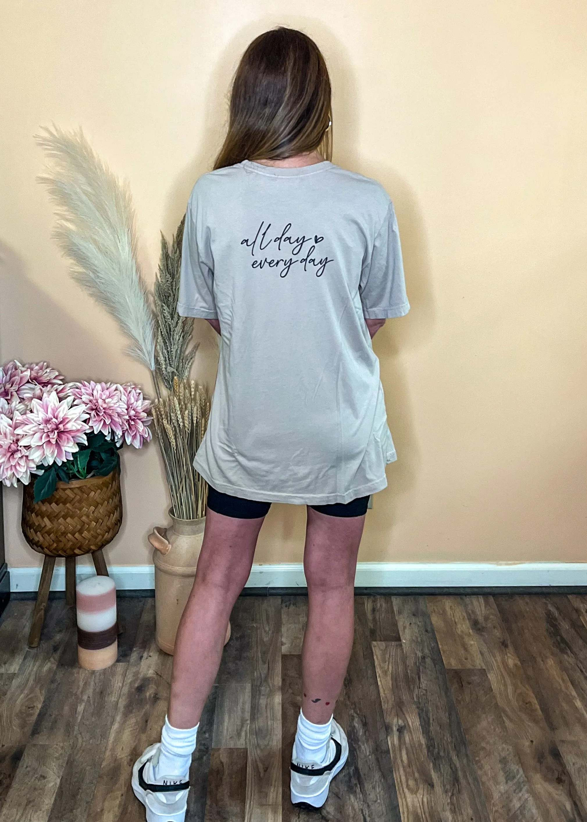 Coffee Mode Oversized Graphic Tee