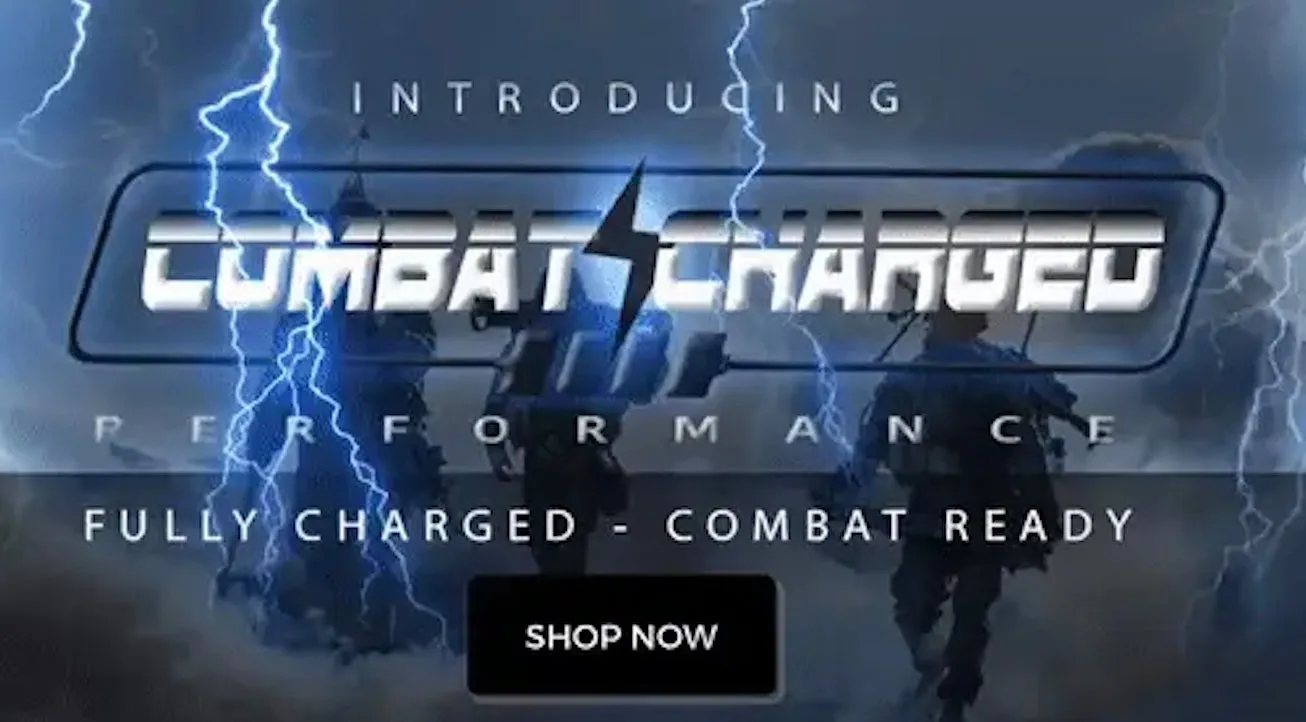 Combat Charged Refuse To Lose Performance Tee