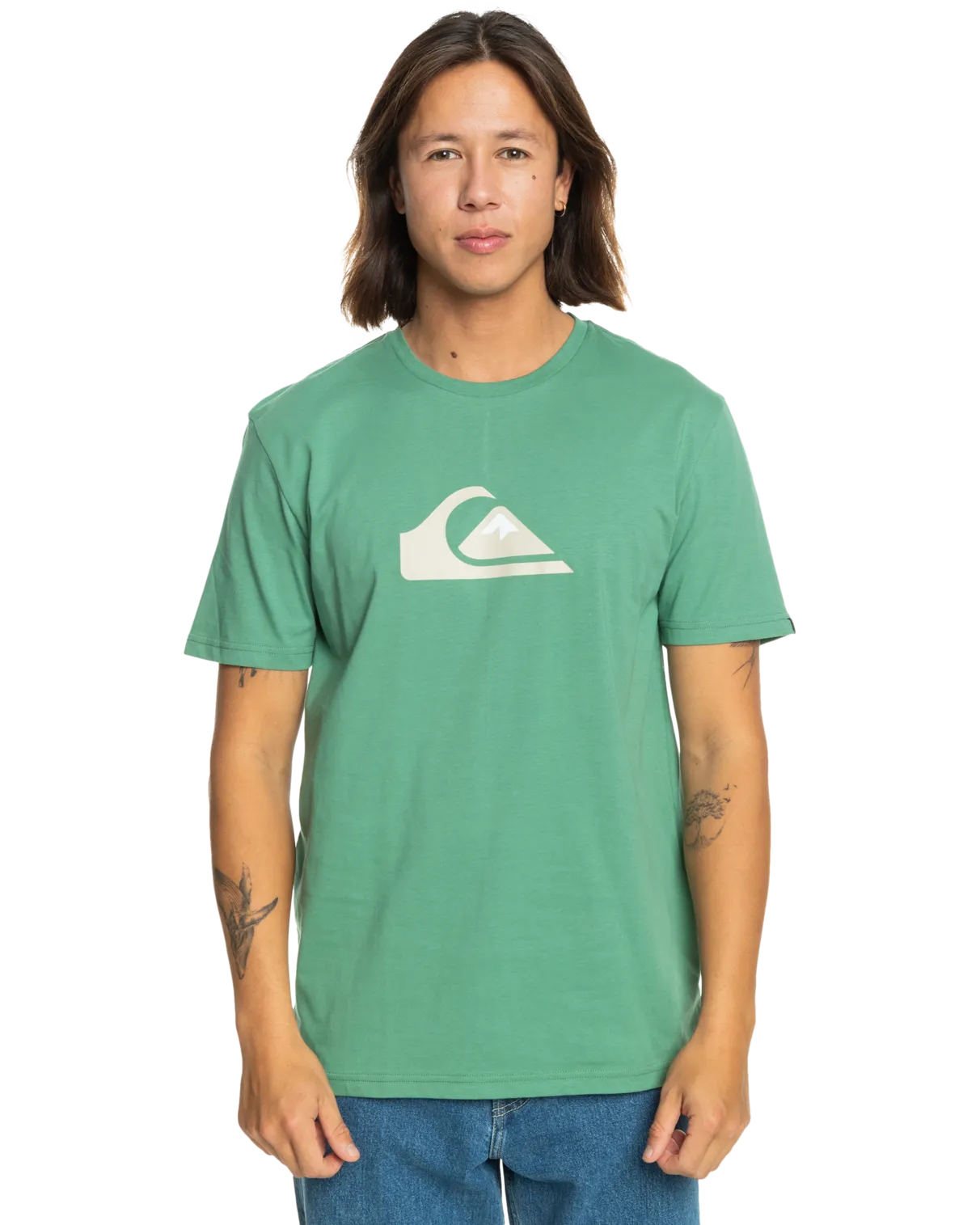 Comp Logo T-Shirt in Frosty Spruce