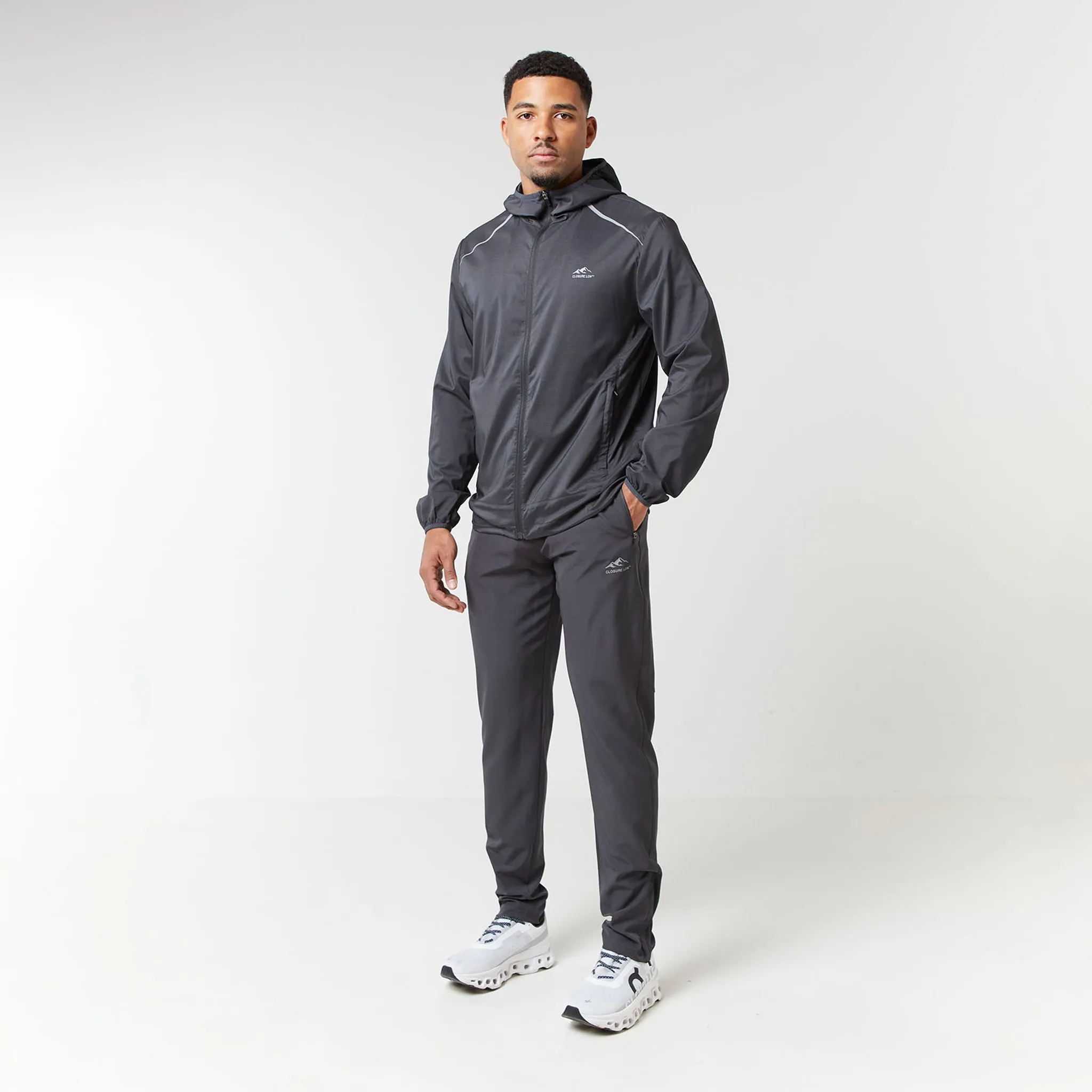 Core Windbreaker | Charcoal