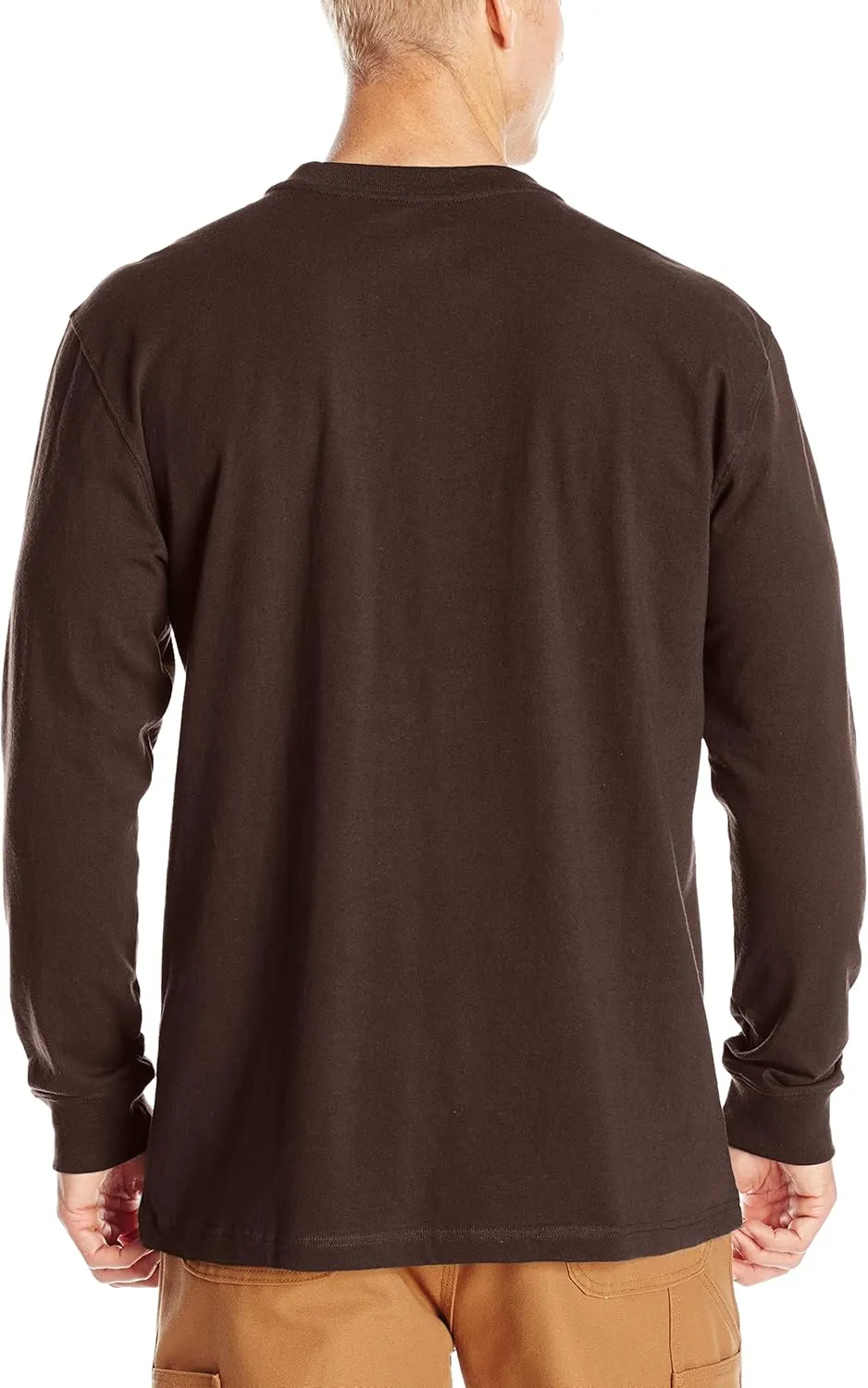 Dickies Men's Long Sleeve Heavyweight Henley