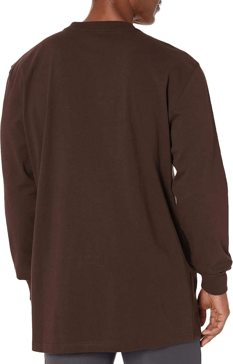 Dickies Men's Long Sleeve Heavyweight Henley