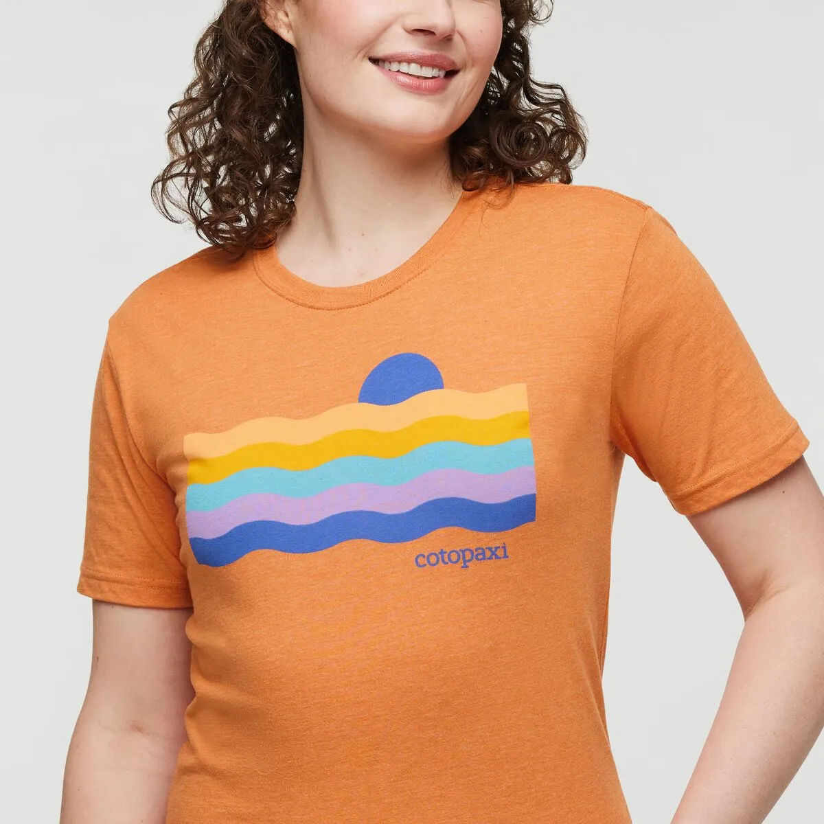 Disco Wave Organic T-Shirt - Womens