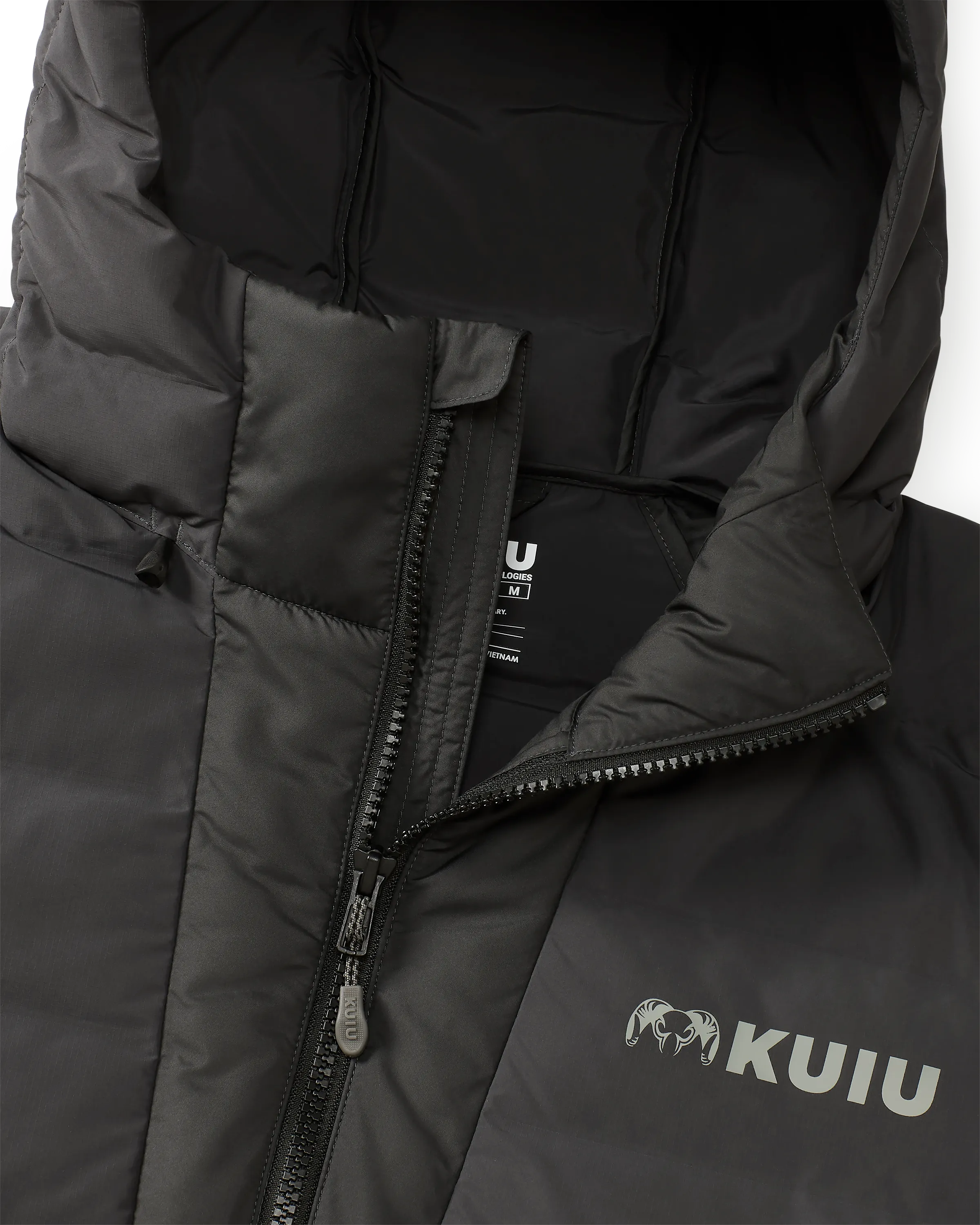 Elements Hooded Jacket | Gunmetal