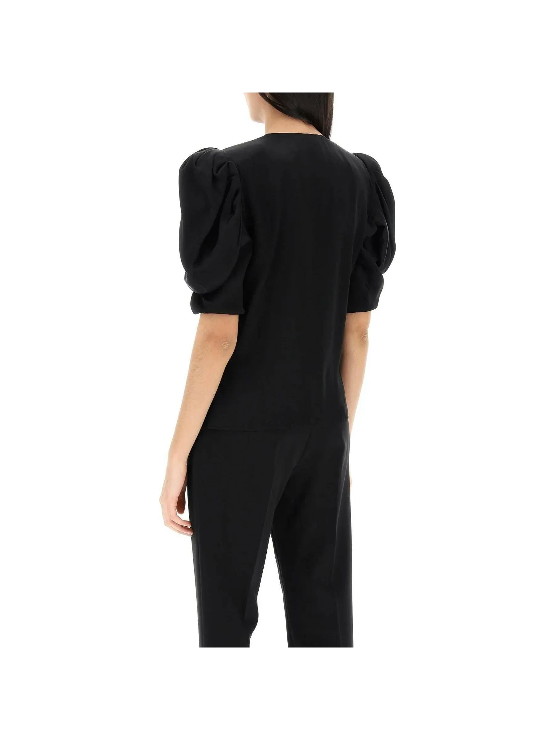 Envers Puffed Sleeve Blouse
