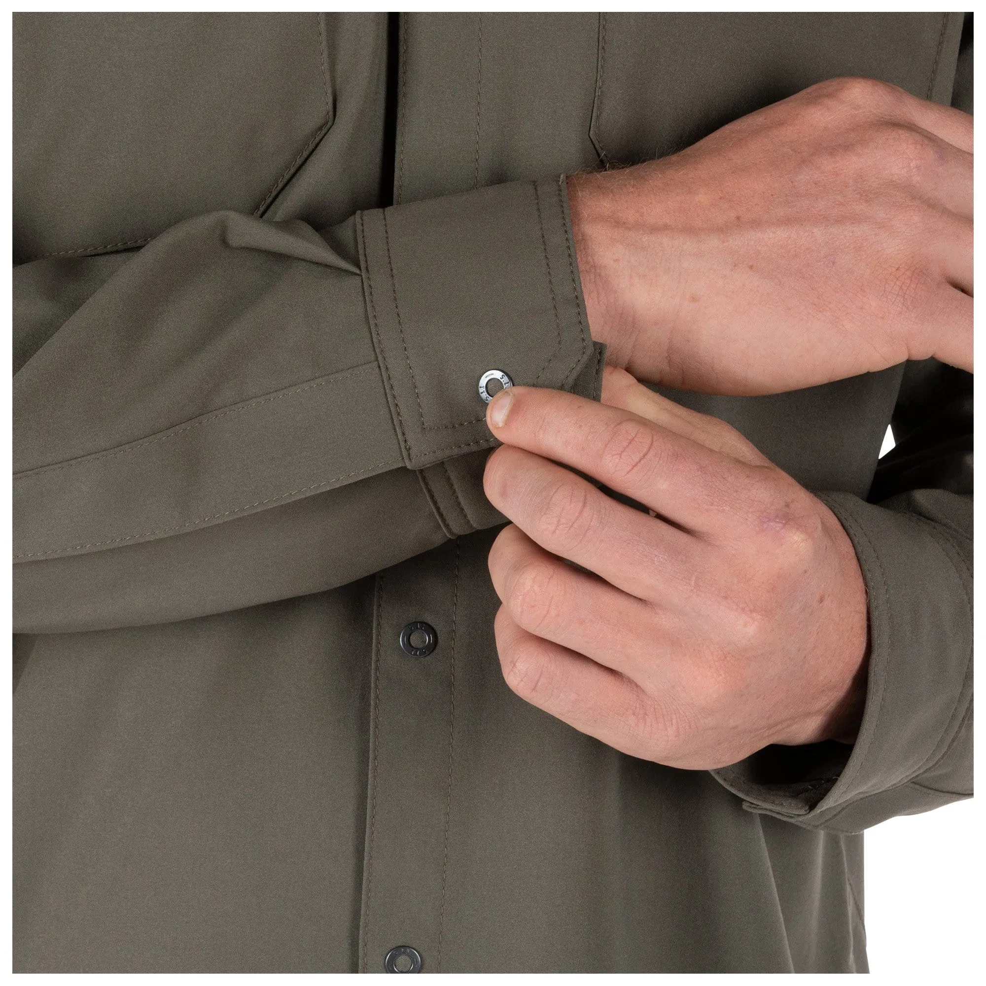 FREEDOM FLEX WOVEN LONG SLEEVE SHIRT