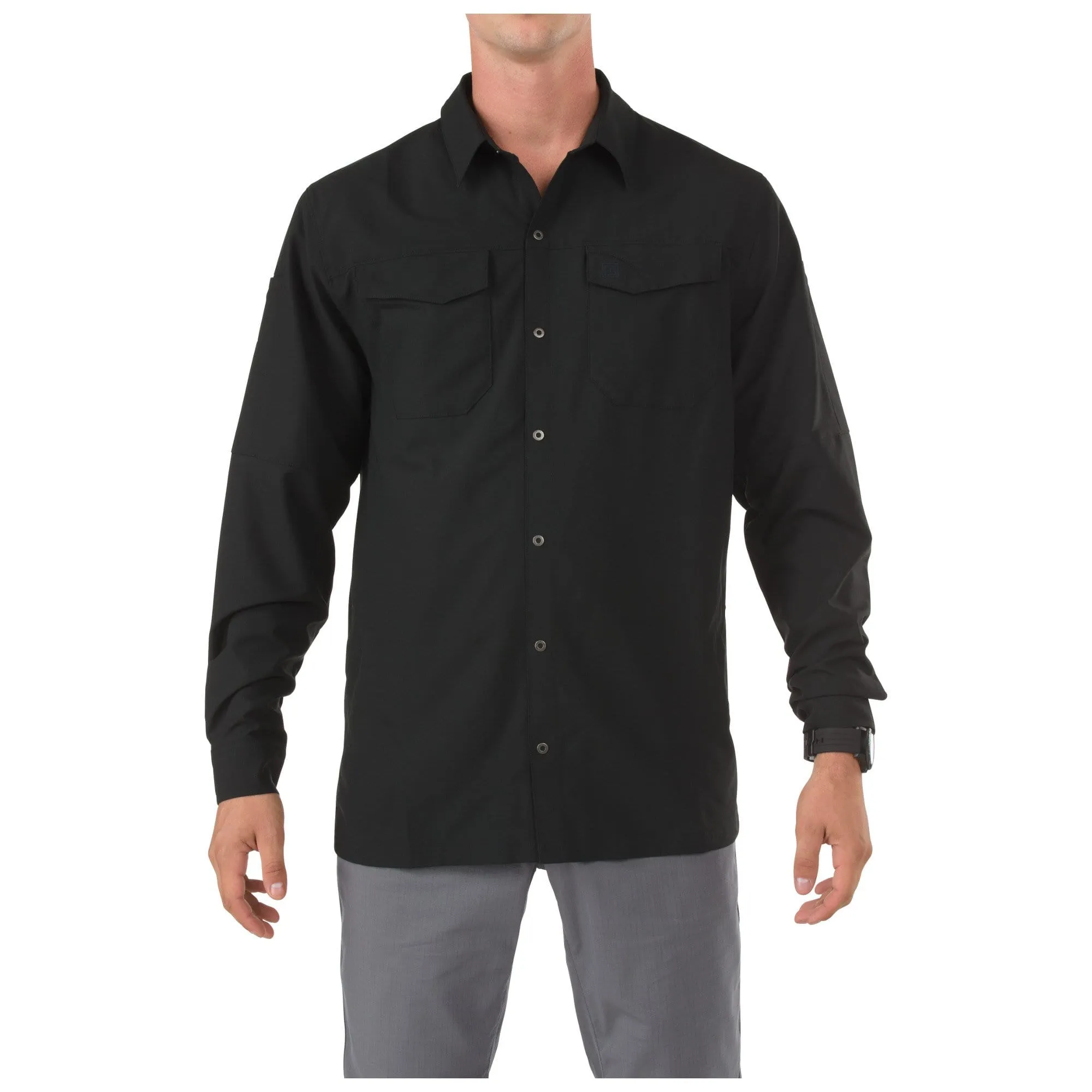FREEDOM FLEX WOVEN LONG SLEEVE SHIRT
