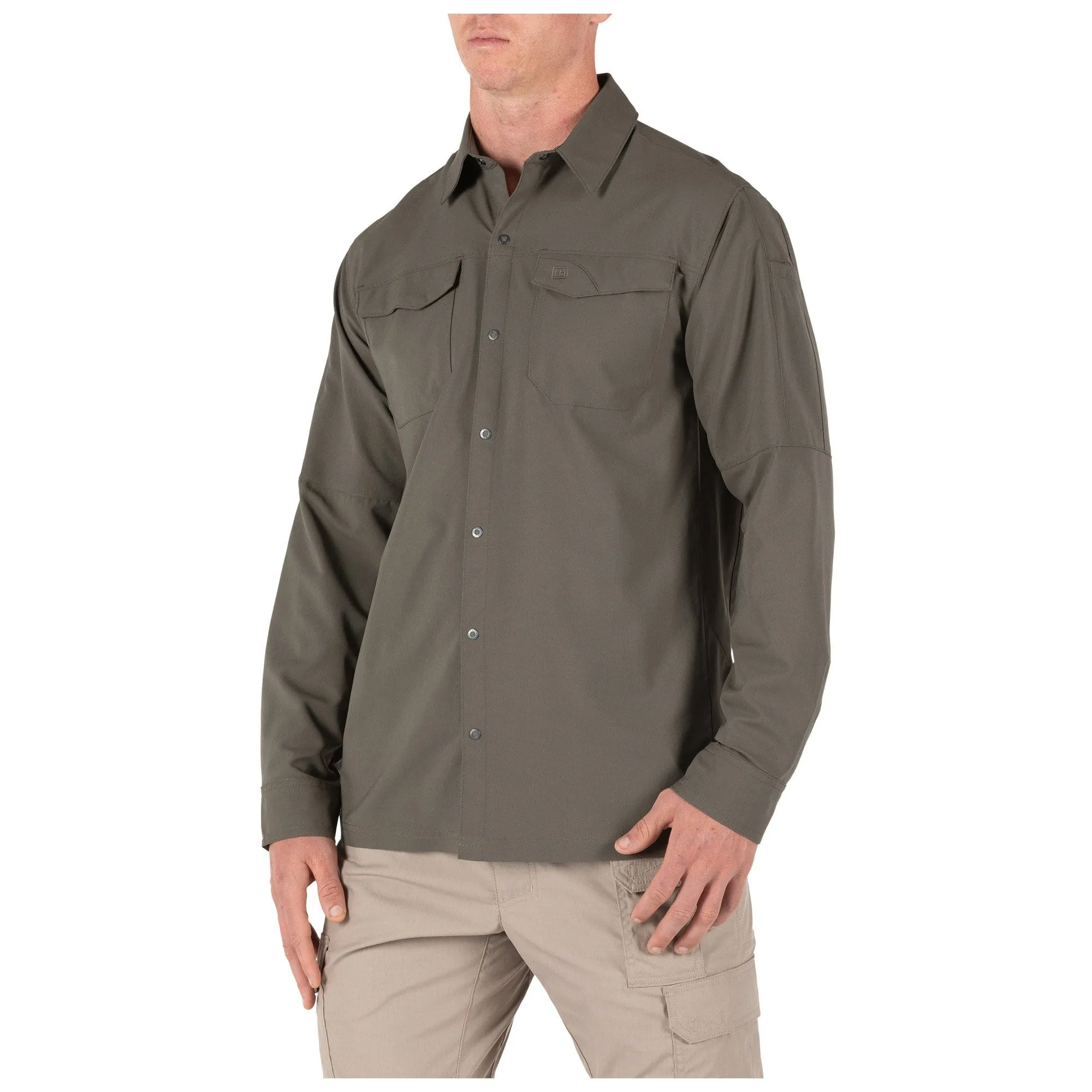 FREEDOM FLEX WOVEN LONG SLEEVE SHIRT