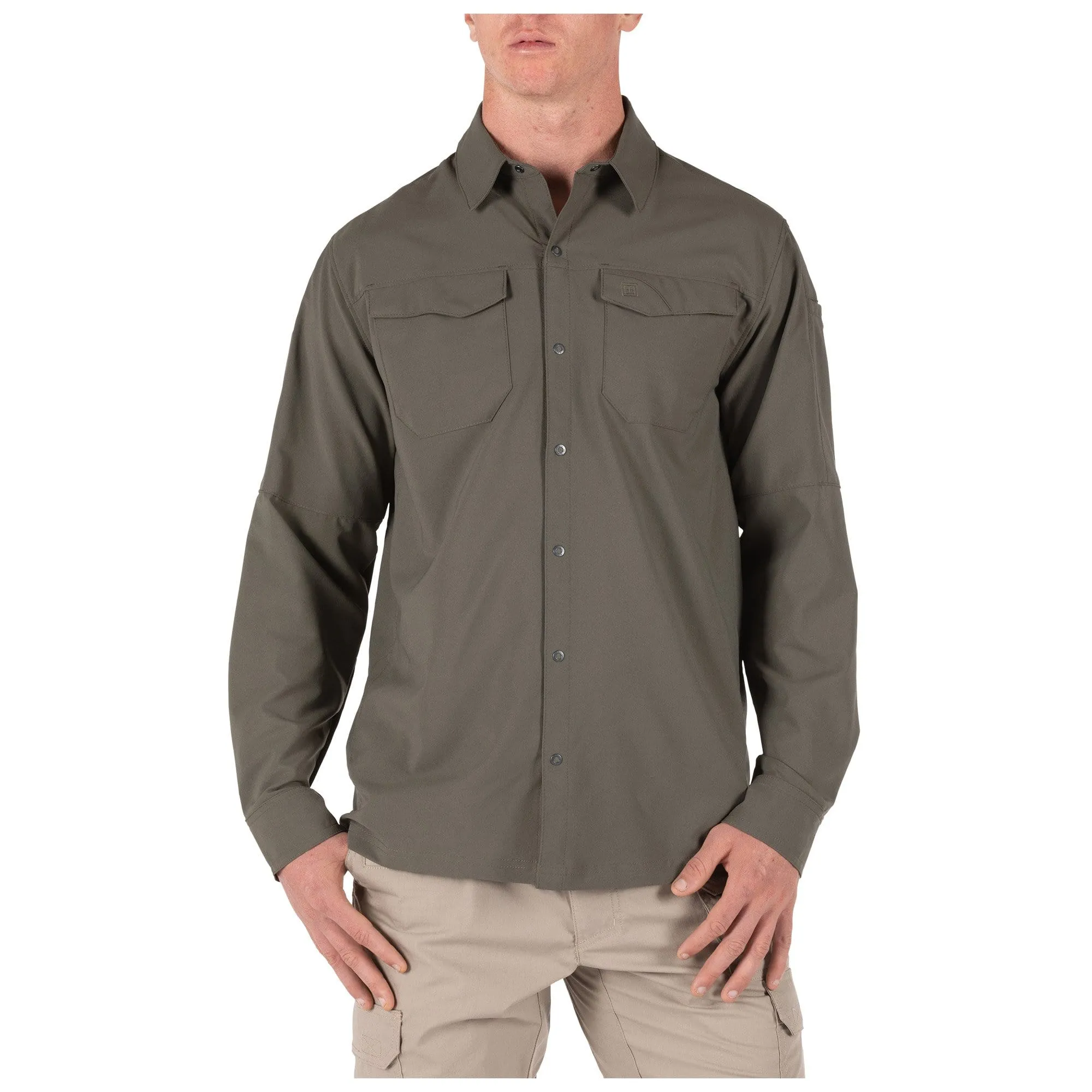 FREEDOM FLEX WOVEN LONG SLEEVE SHIRT