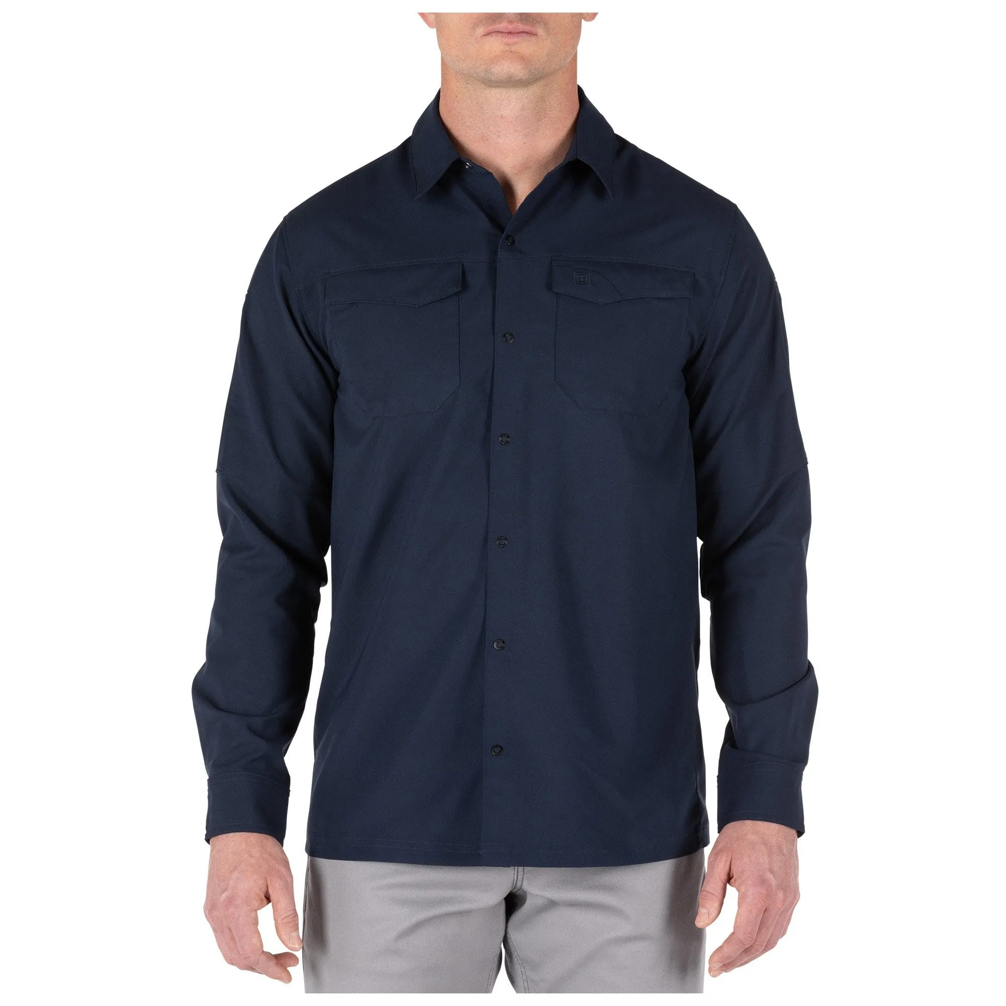 FREEDOM FLEX WOVEN LONG SLEEVE SHIRT
