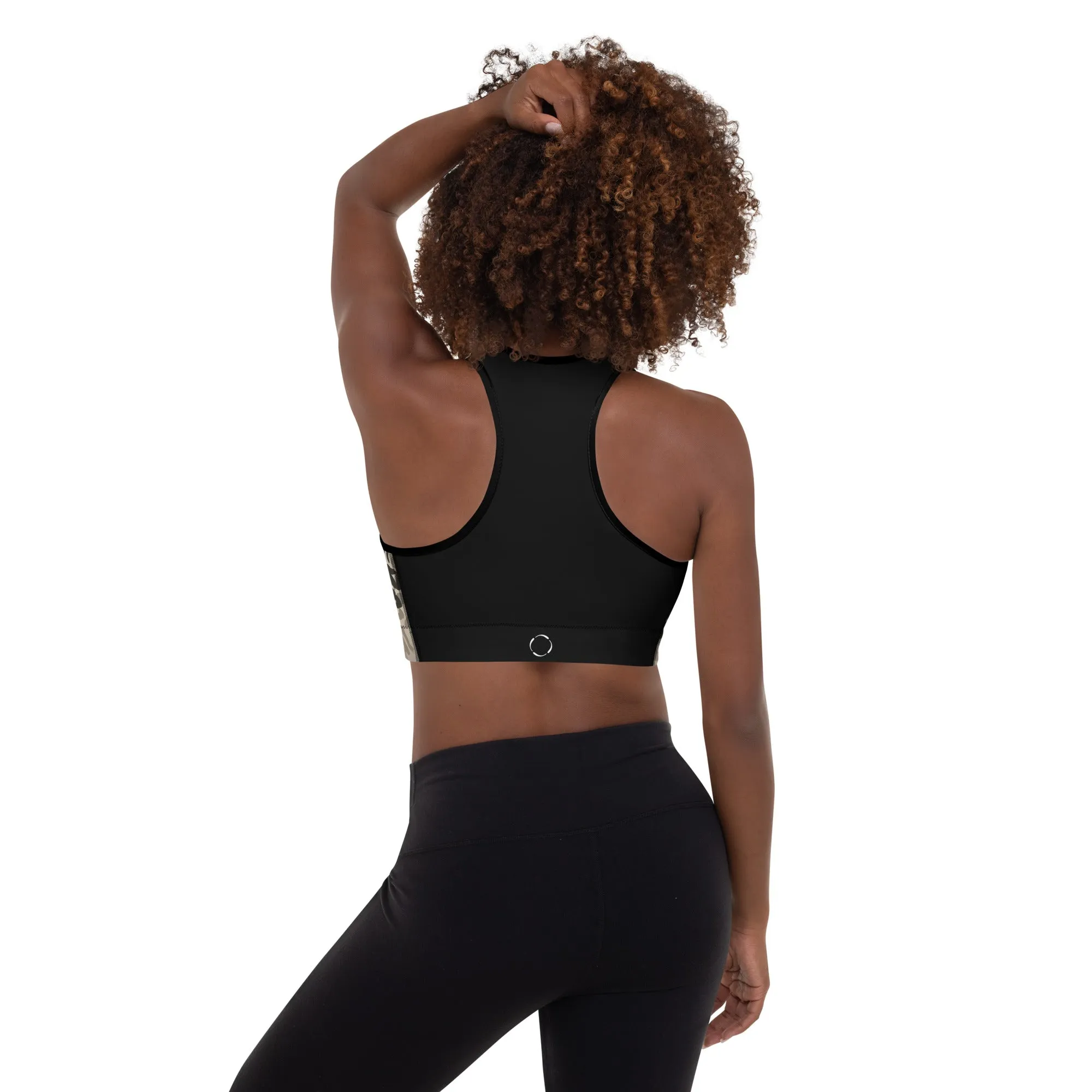 Freedom Padded Yoga BH - Wild Leopard