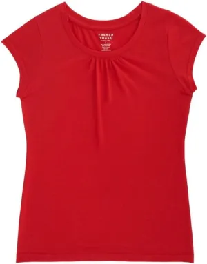 French Toast Girls' Short Sleeve Crewneck T-Shirt Tee
