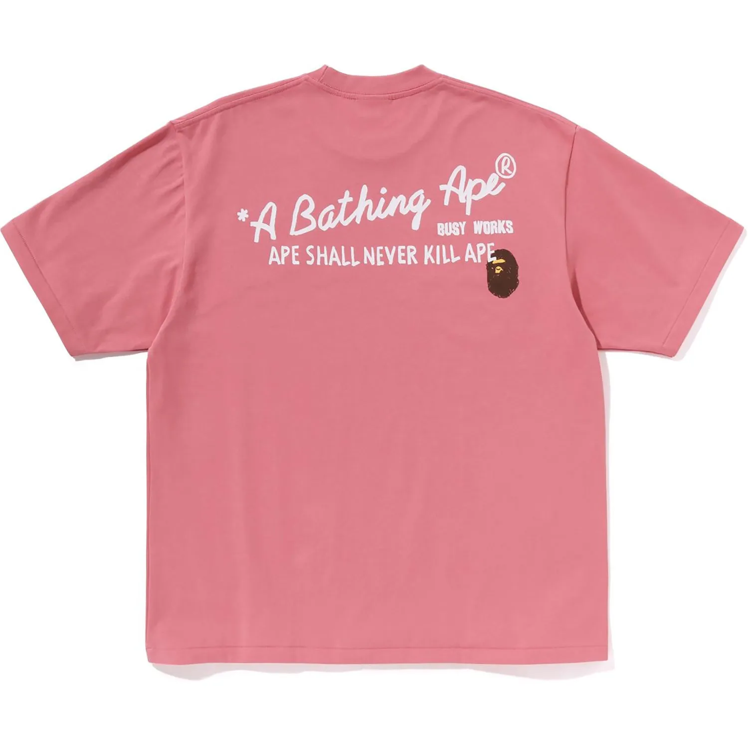 HAND DRAW BAPE RELAXED FIT TEE MENS