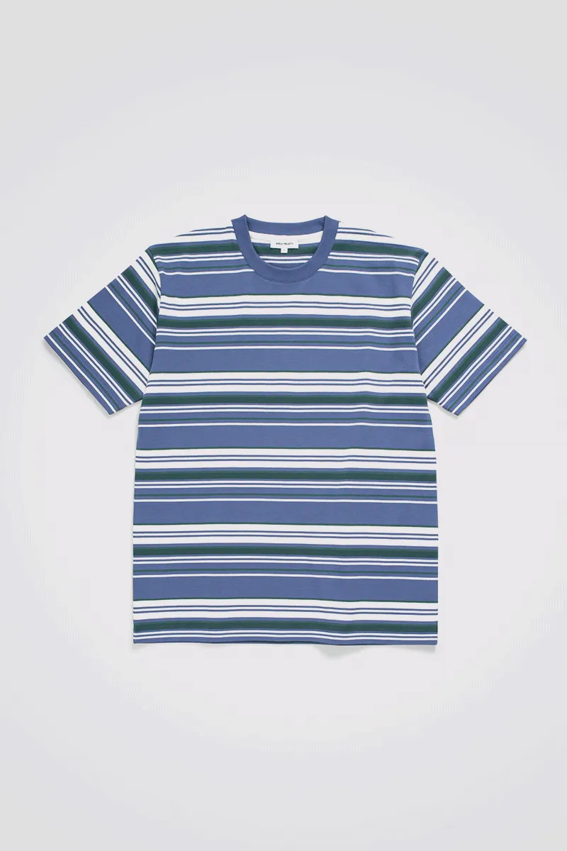 Johannes Weekend Stripe - Calcite Blue
