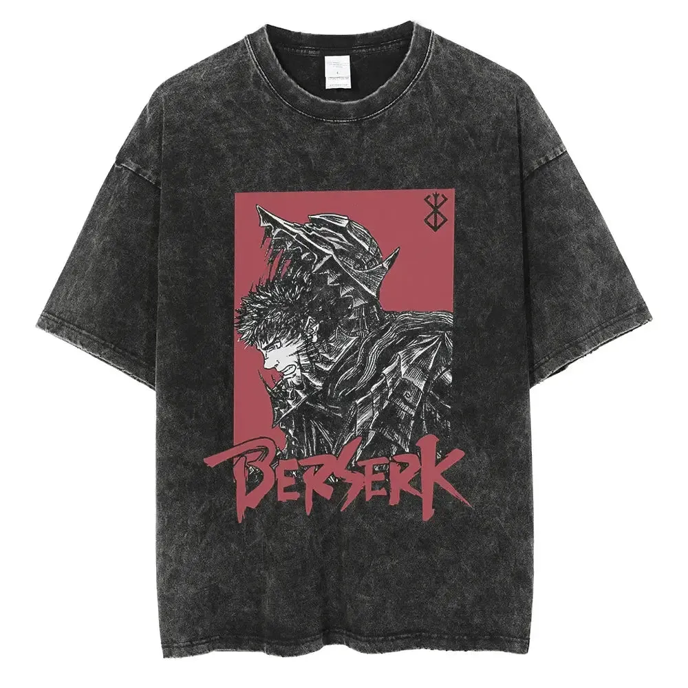 [KUJO] "Armour" Vintage Oversized T Shirt