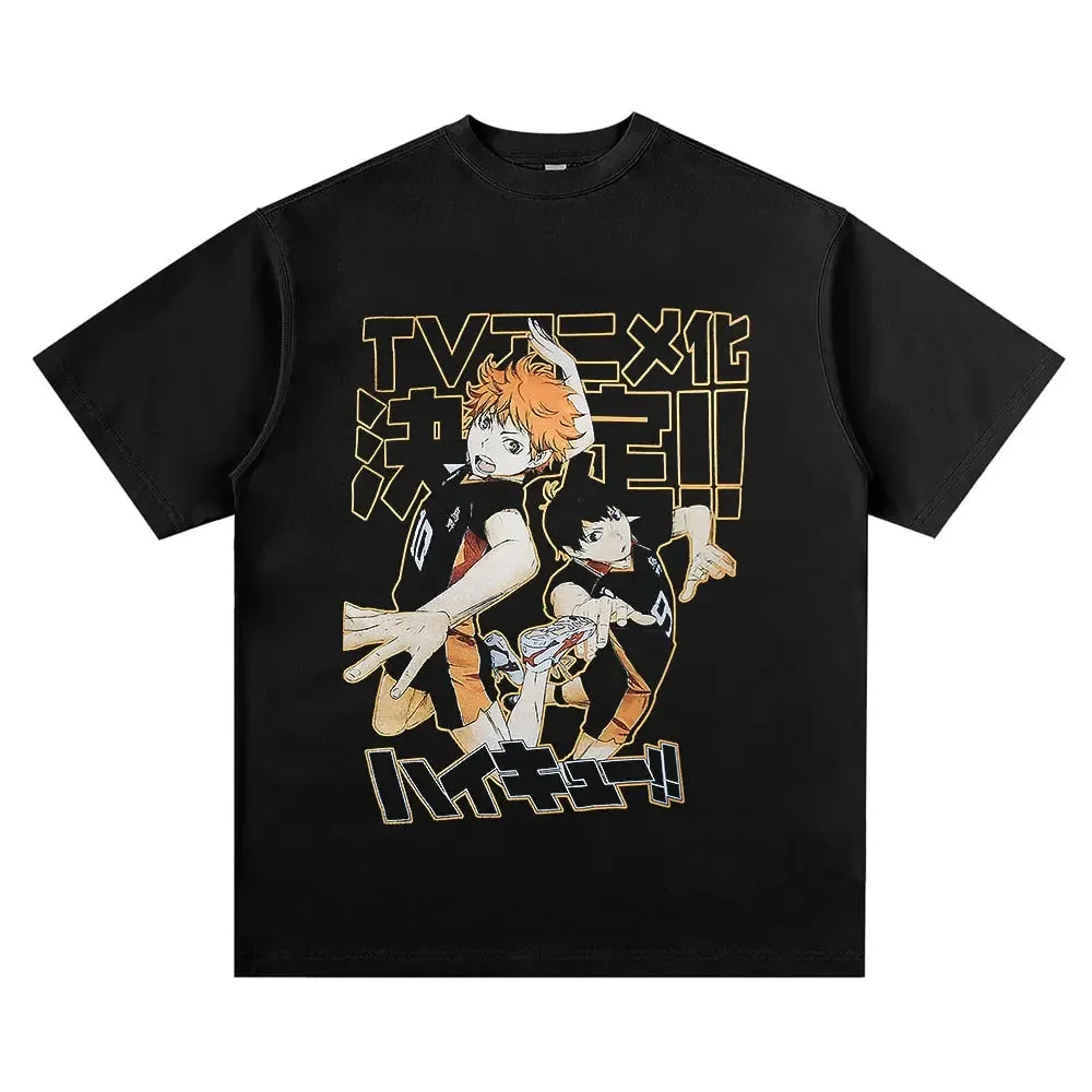 [KUJO] "Serve" Vintage Oversized T Shirt