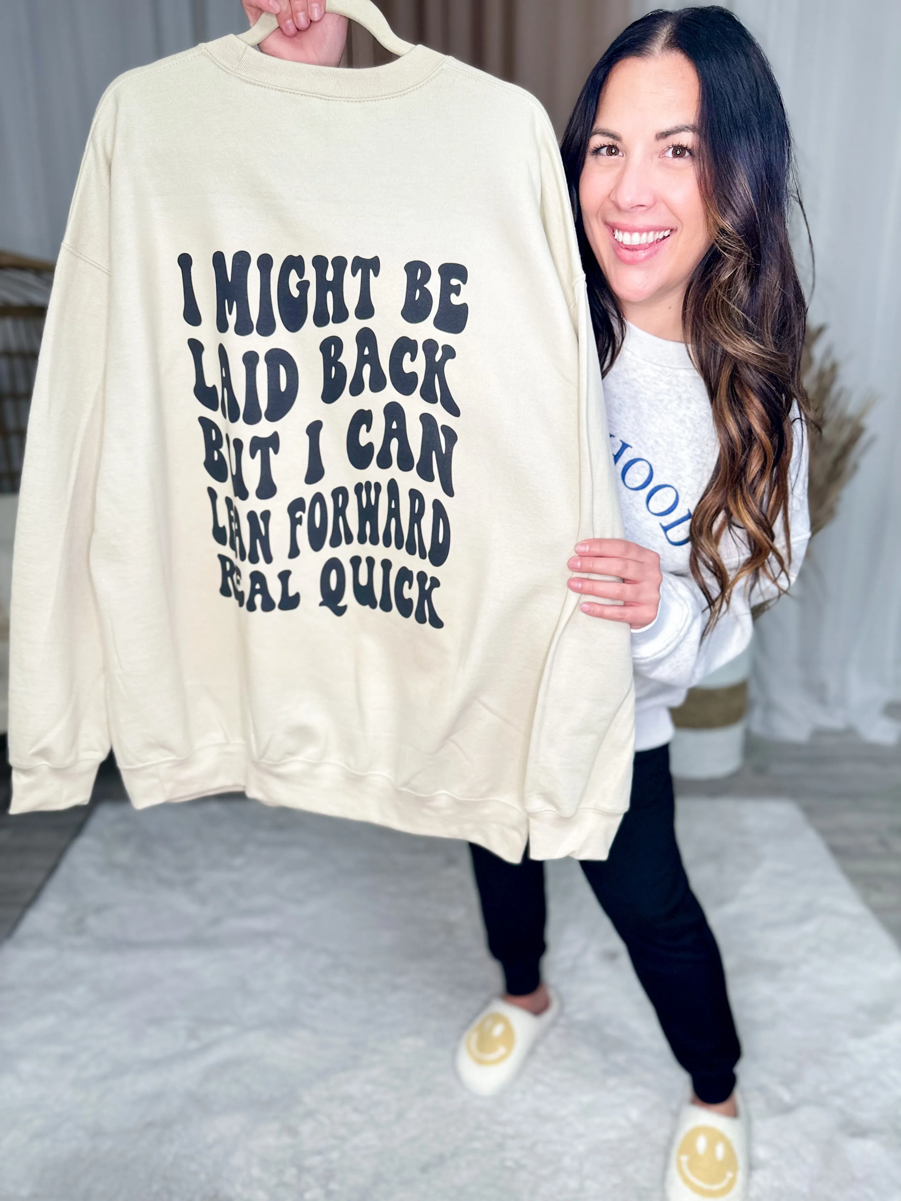 Laid Back Graphic Sweatshirt