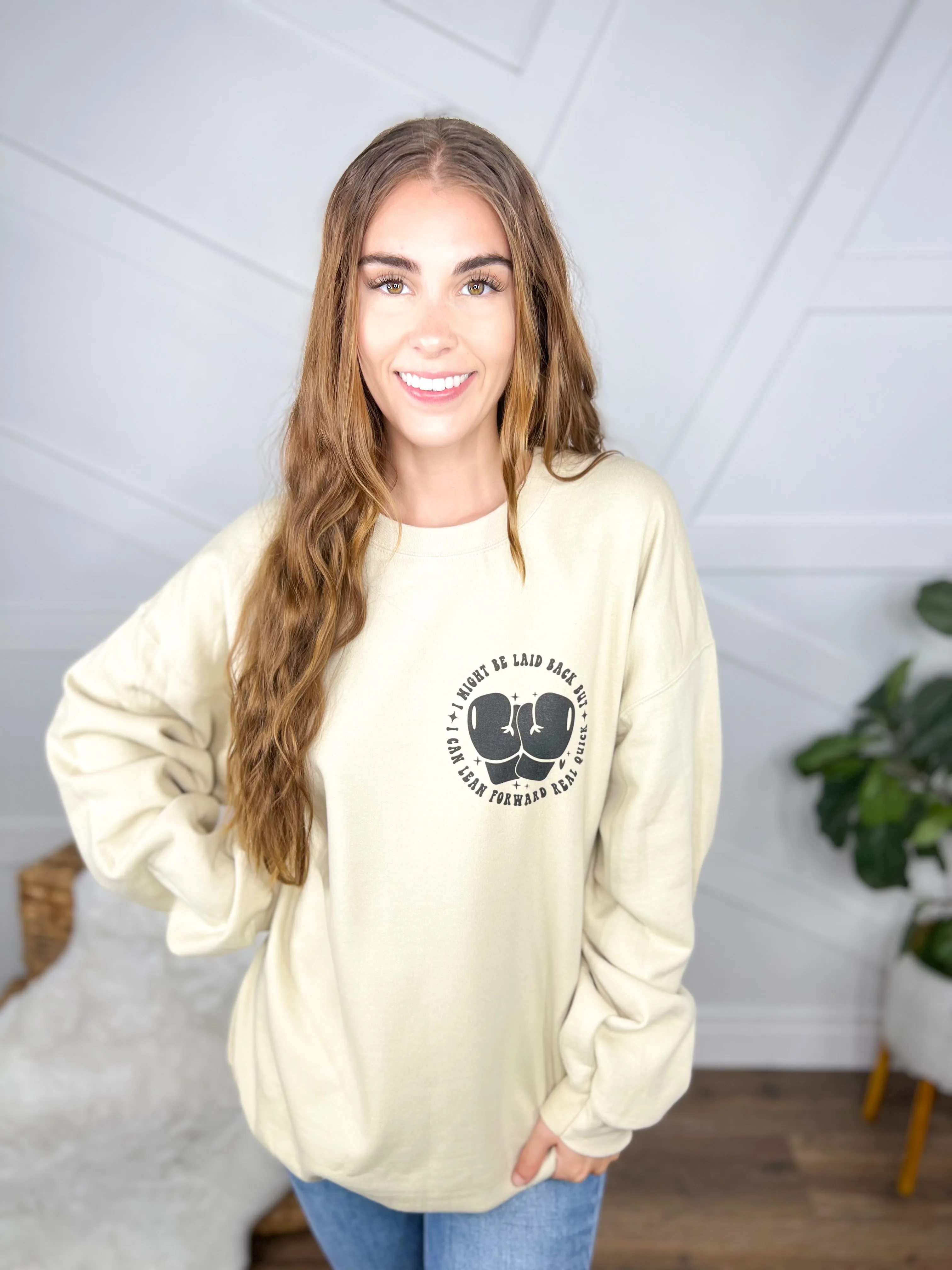 Laid Back Graphic Sweatshirt