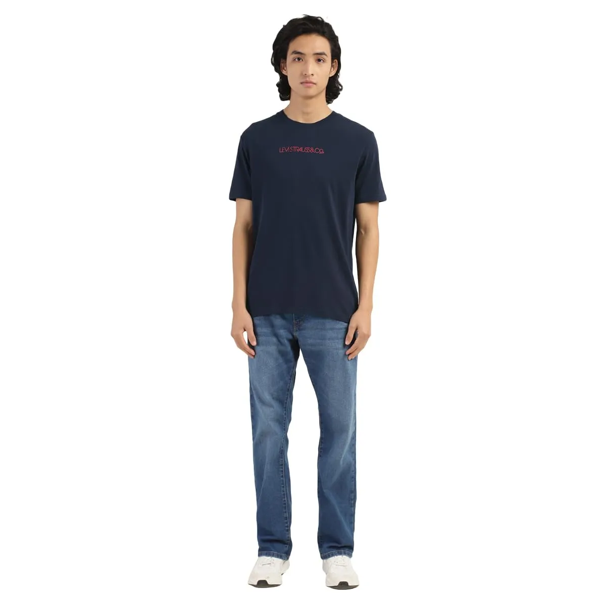 Levi's Men's Regular Fit T-Shirt (Blue)