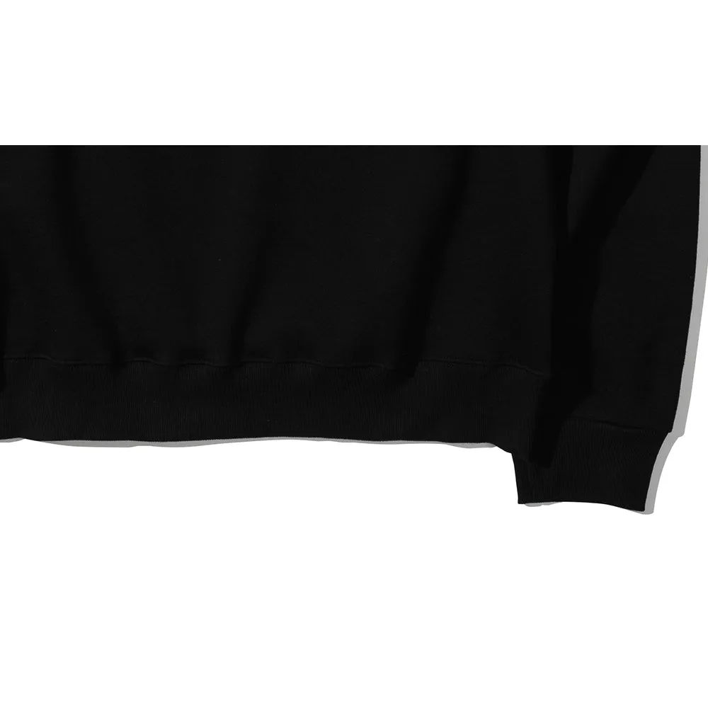 LOGO SP CREWNECK BLACK