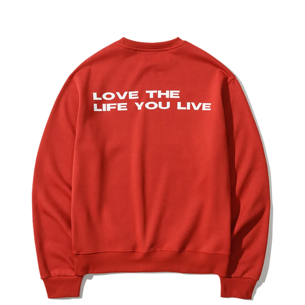 LOGO SP CREWNECK RED