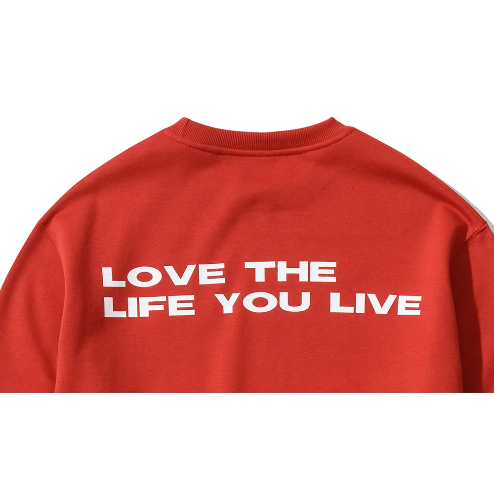 LOGO SP CREWNECK RED