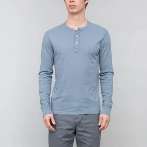 Long Sleeve Heather Henley (Storm)
