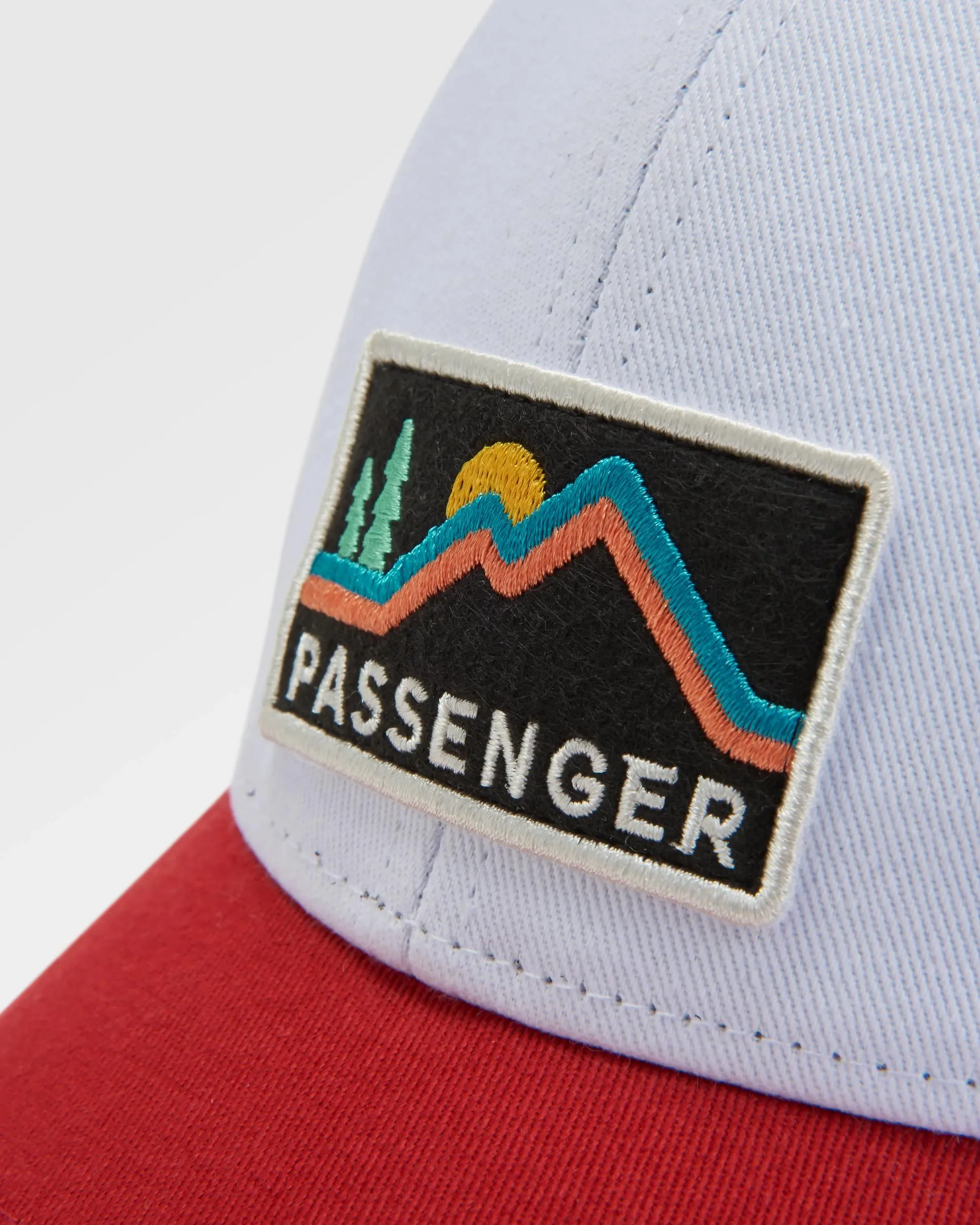 Made To Roam Trucker Cap - Black/Red Spice