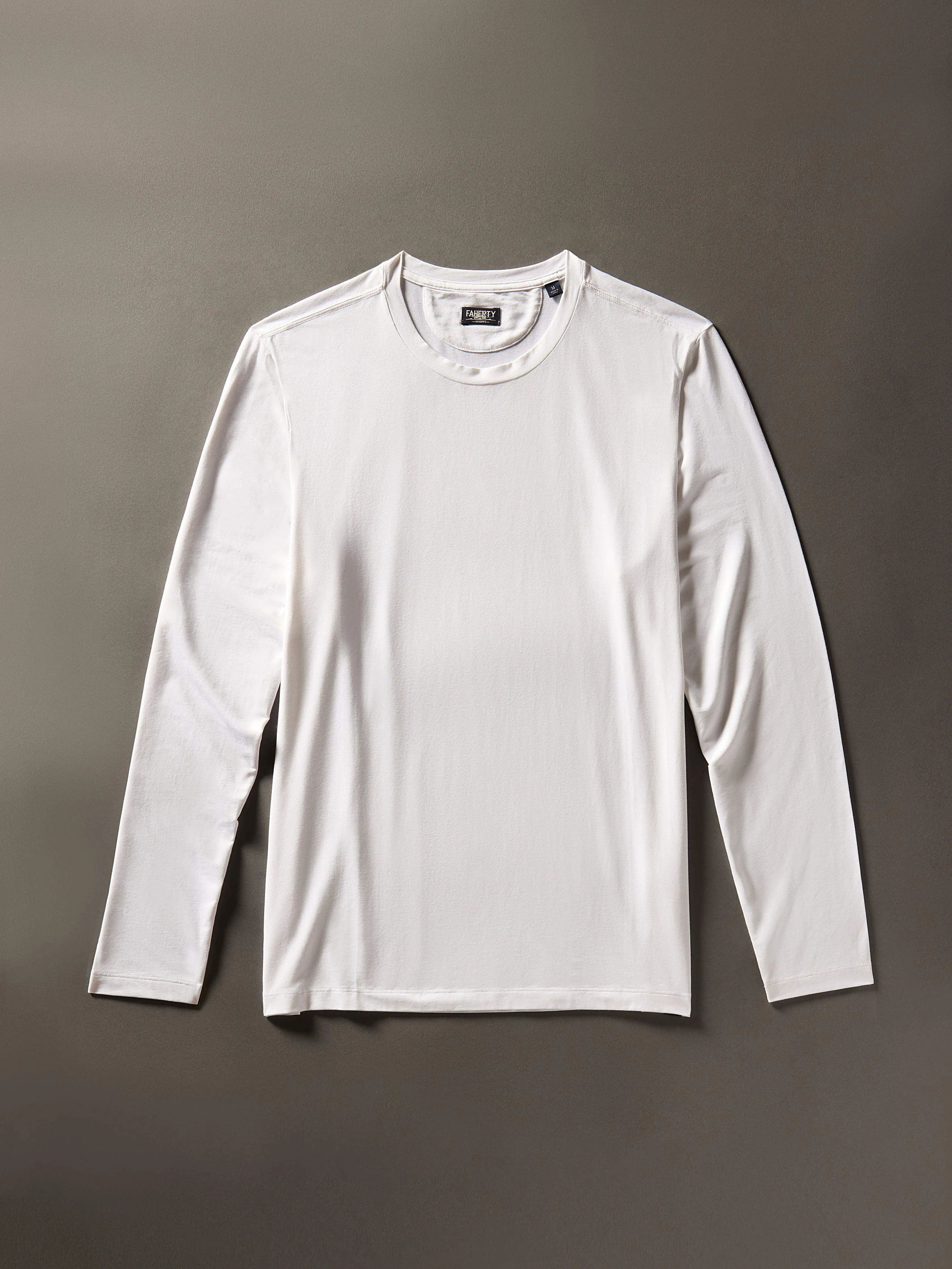 Movement™ Long-Sleeve T-Shirt - Pure White
