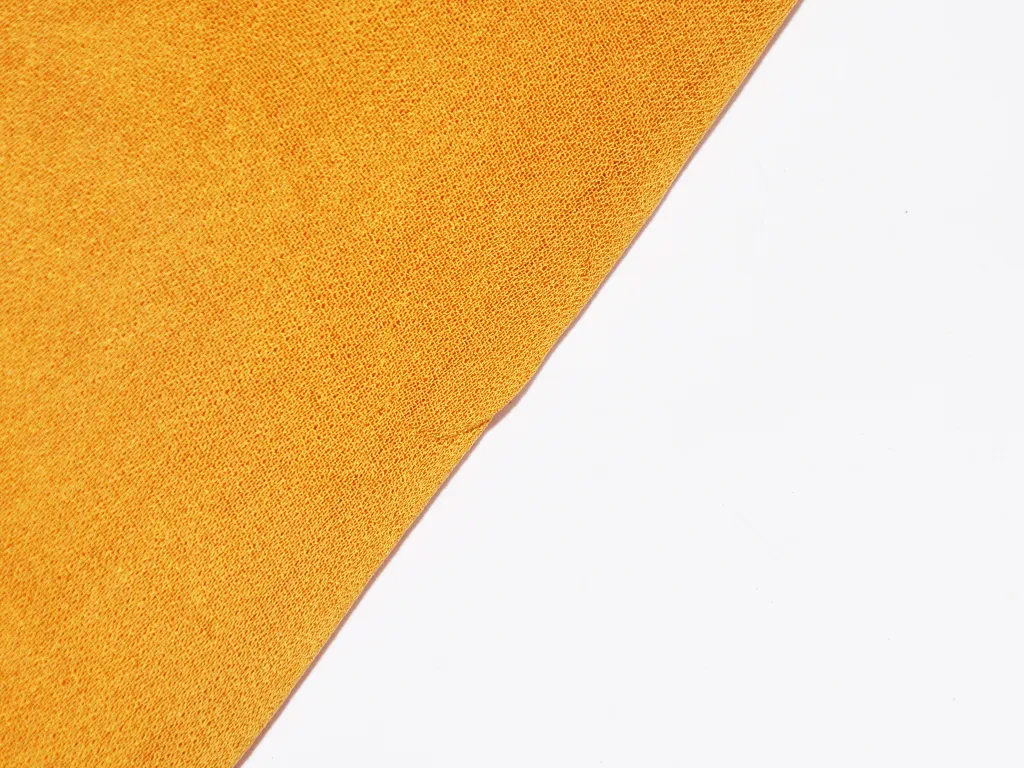 Mustard Plain Georgette Fabric (Wholesale)