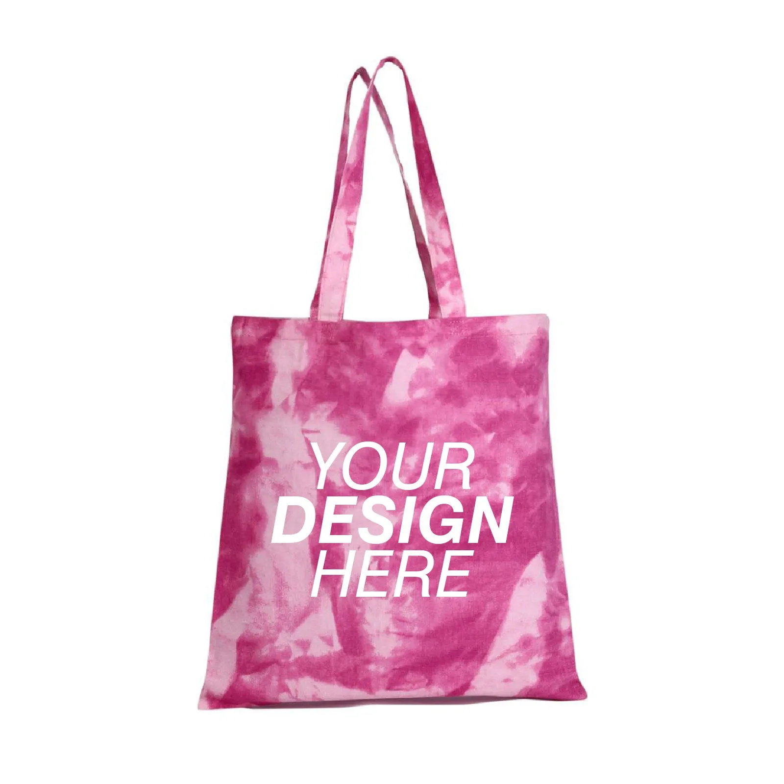 Q-Tees Tie-Dyed Canvas Bag