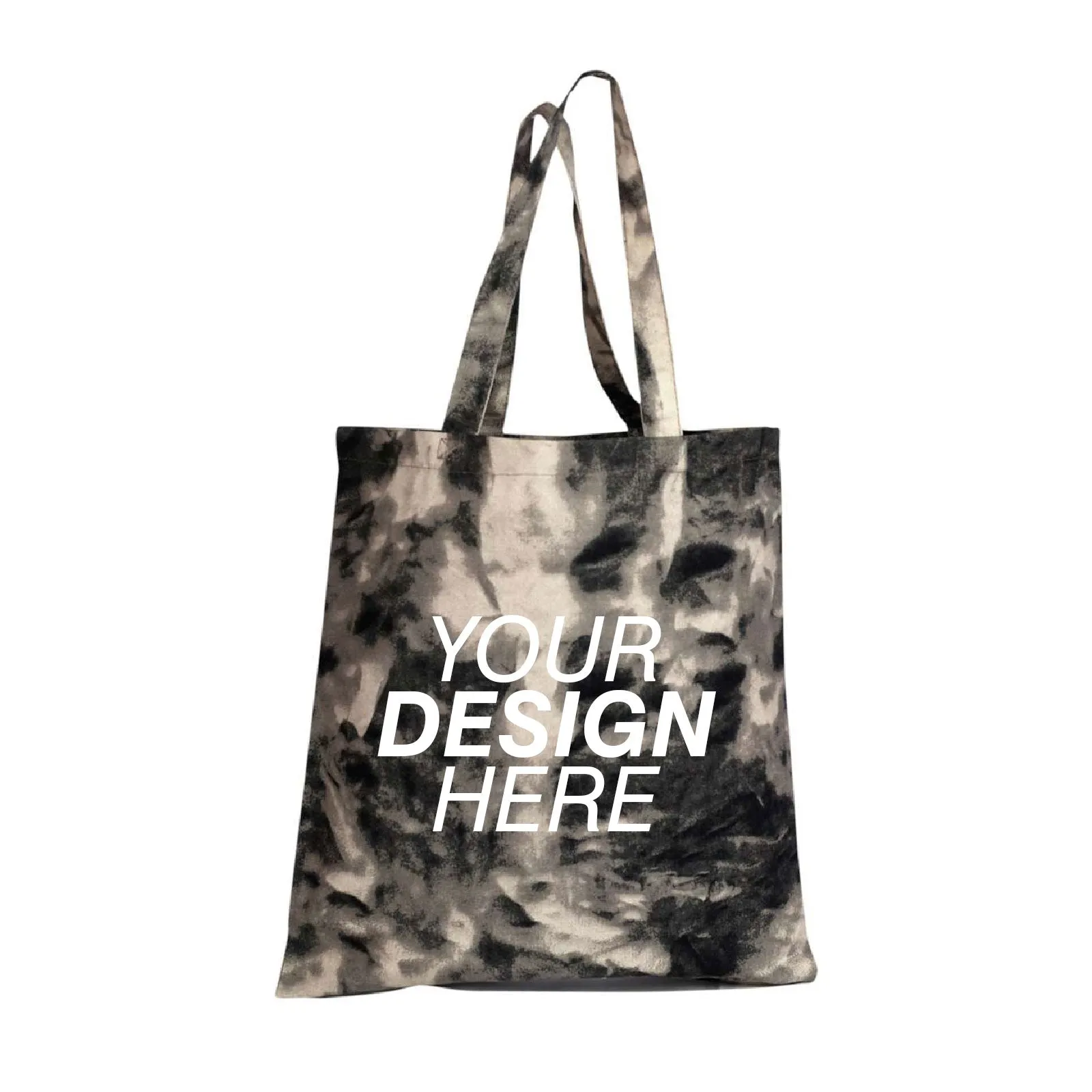 Q-Tees Tie-Dyed Canvas Bag
