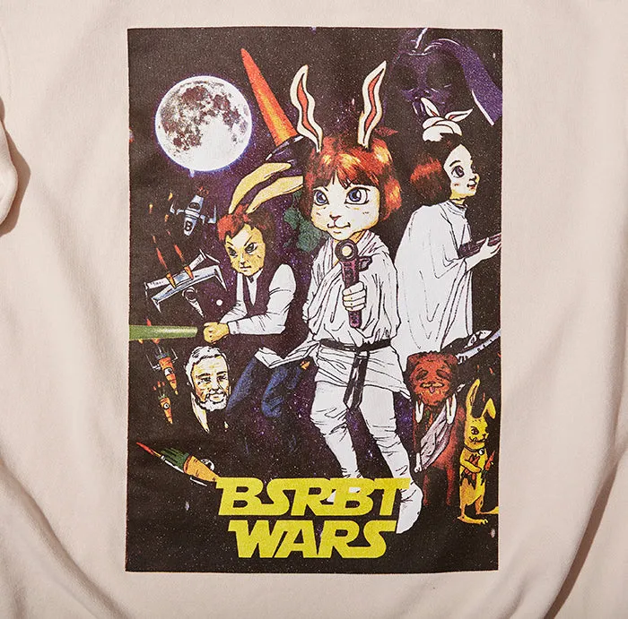 RABBIT WARS WELCOME DRY SWEAT SHIRT CREAM