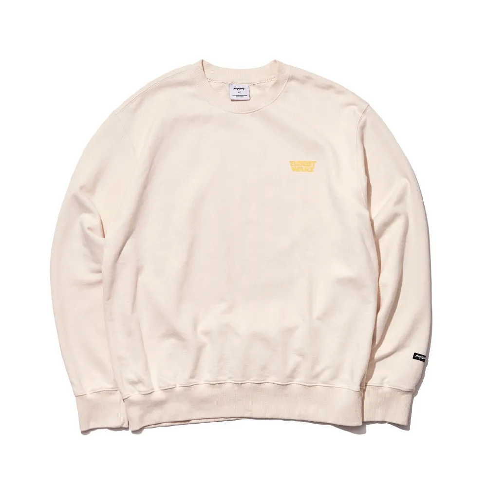 RABBIT WARS WELCOME DRY SWEAT SHIRT CREAM