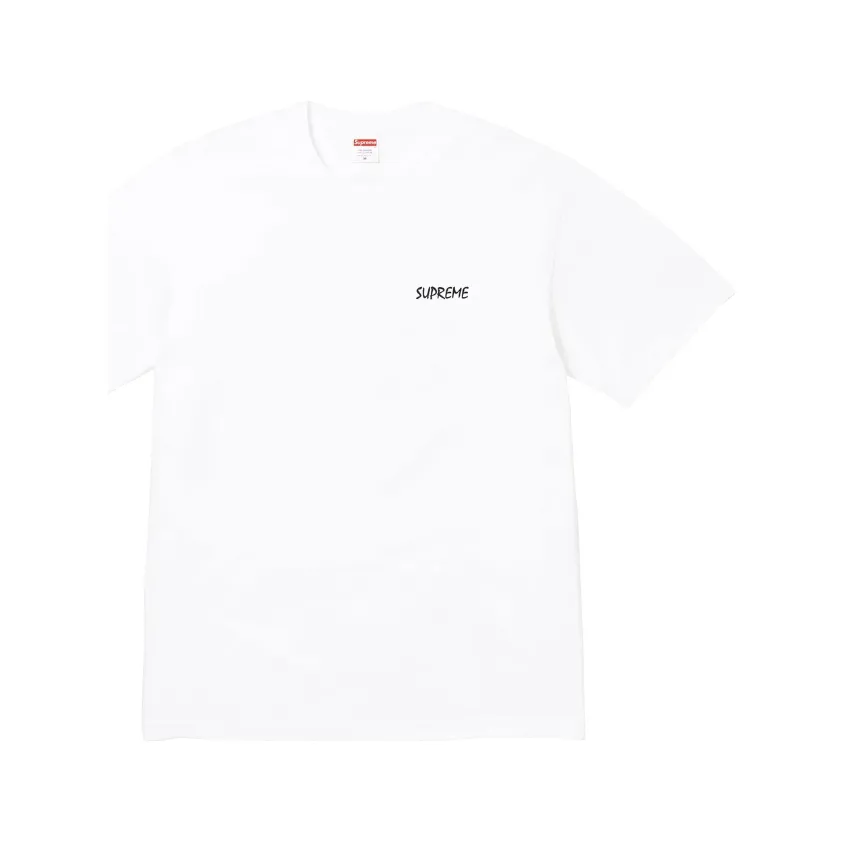 Supreme Black Cat Tee White