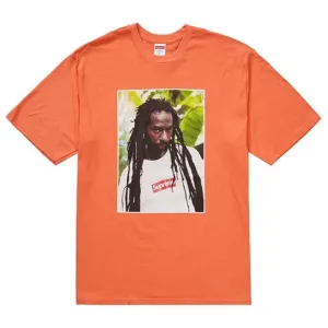 Supreme Buju Banton Tee Neon Orange