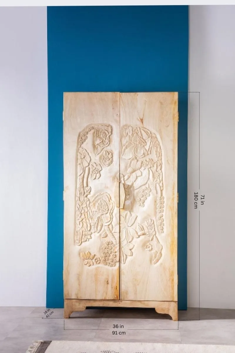 Tree Tops Mango Wood Cabinet
