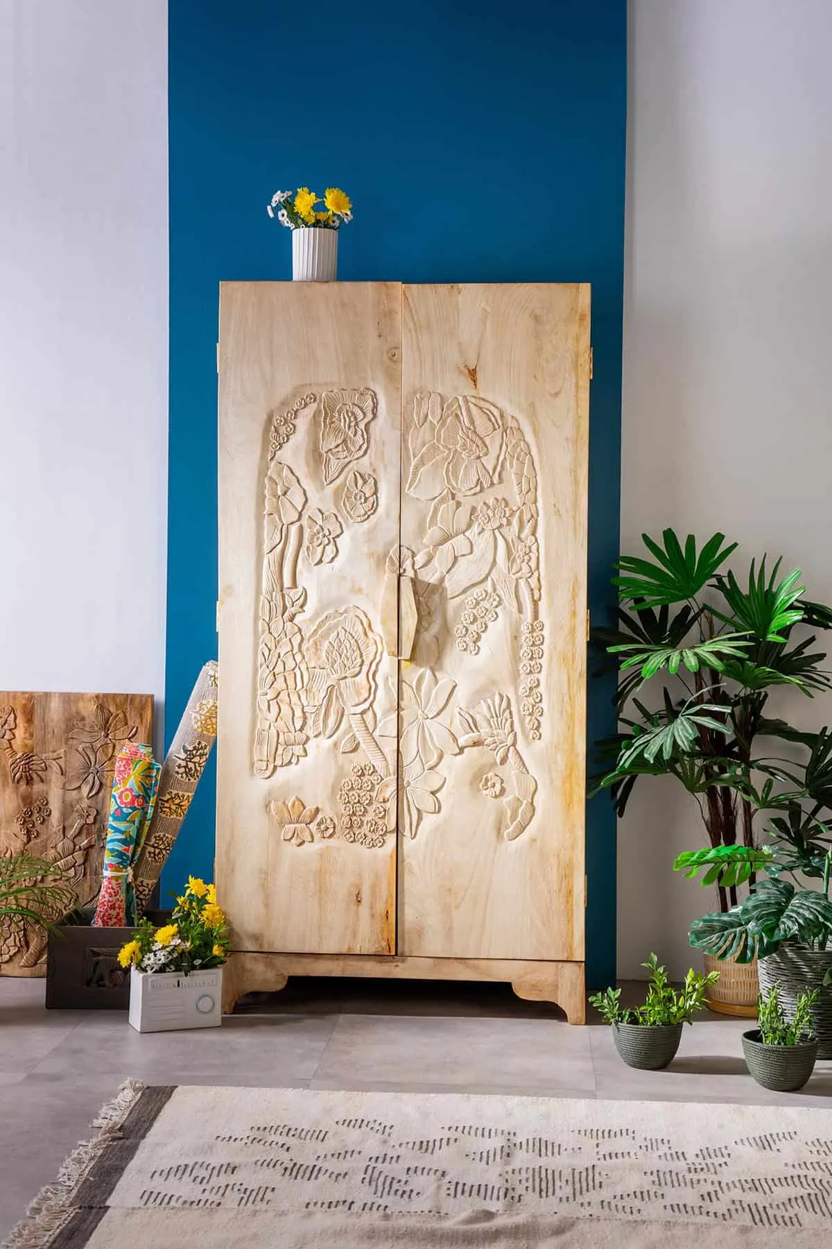 Tree Tops Mango Wood Cabinet