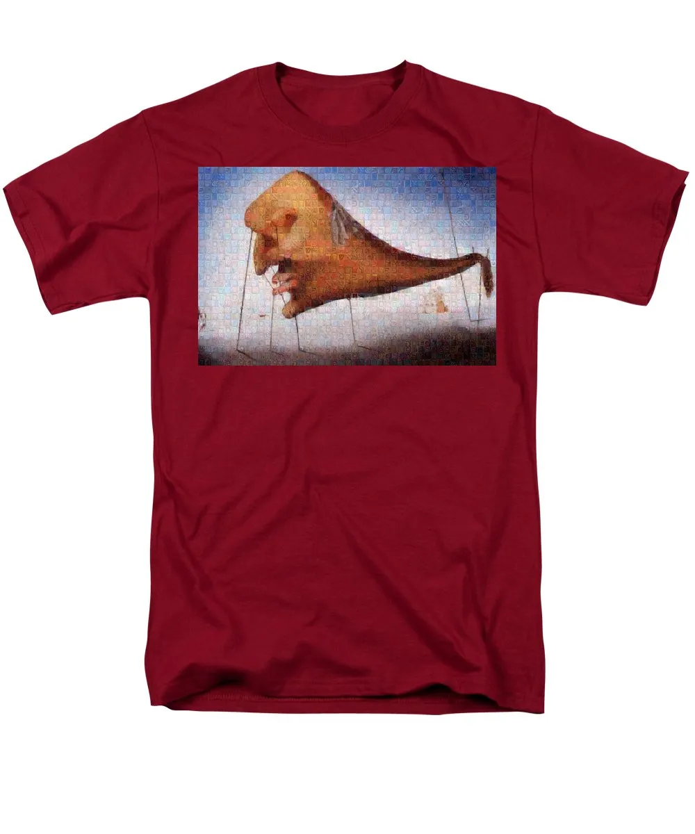 Tribute to Dali - 2 - Men's T-Shirt  (Regular Fit)