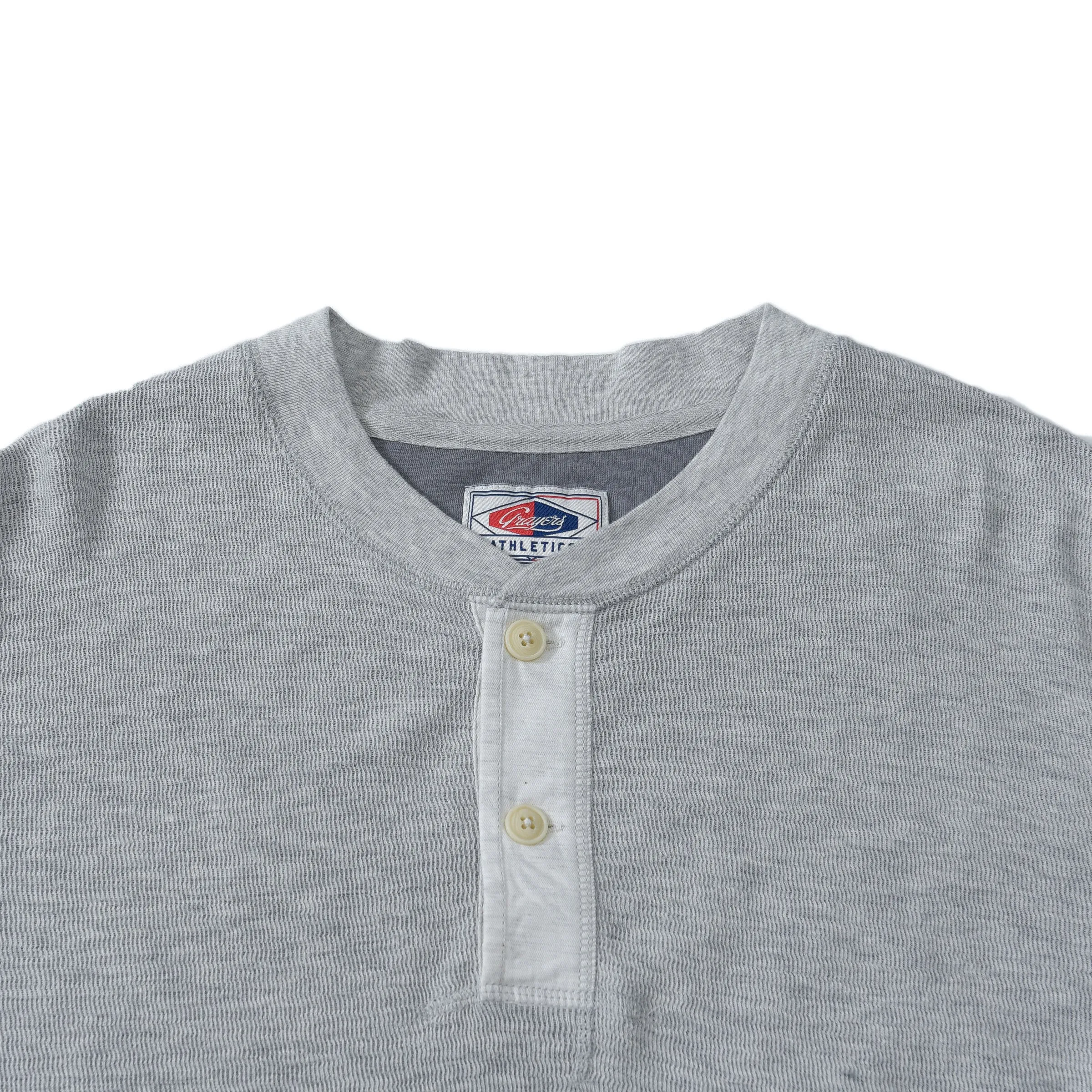 Windsor Double Cloth Henley - Oatmeal (Final Sale)*