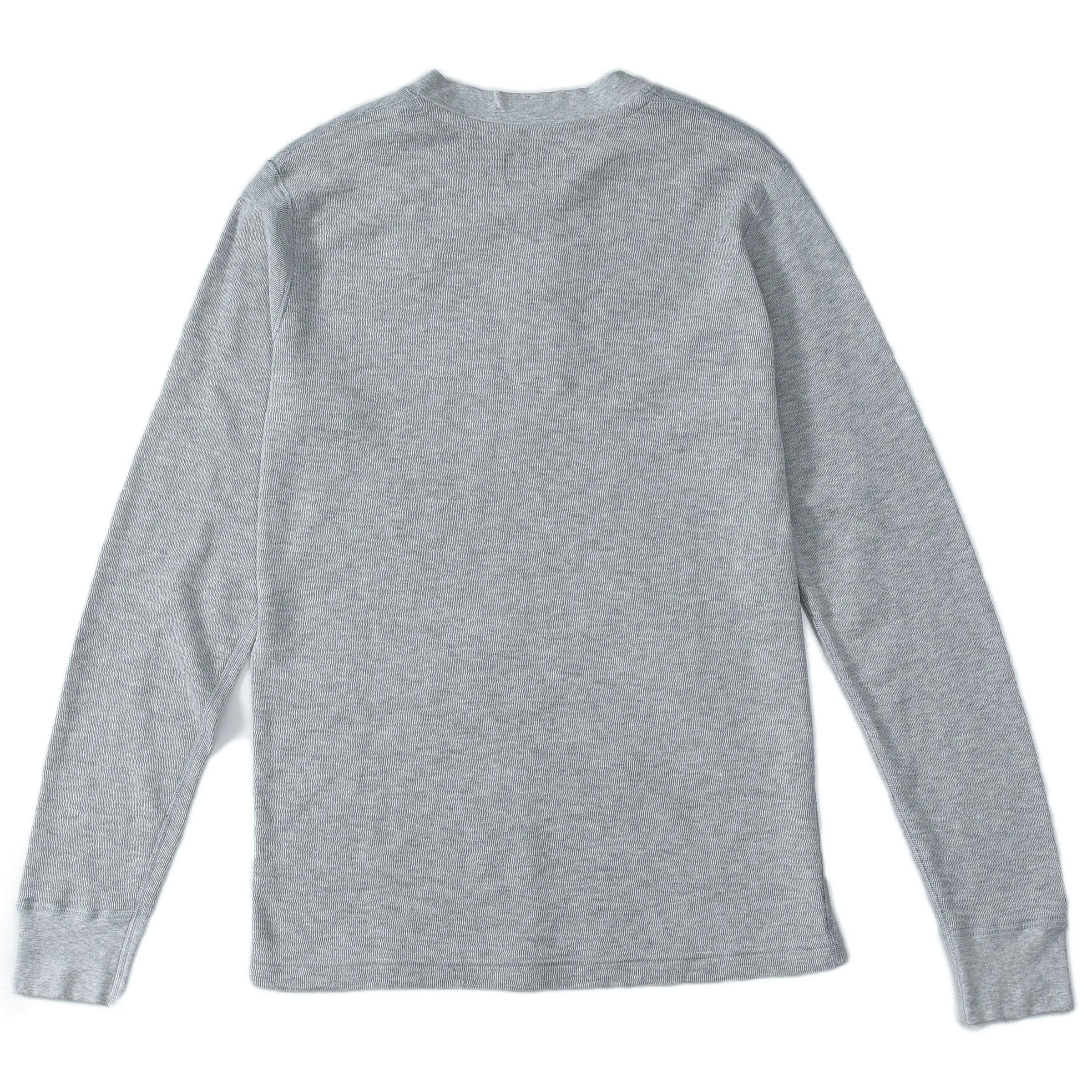 Windsor Double Cloth Henley - Oatmeal (Final Sale)*