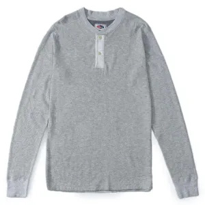 Windsor Double Cloth Henley - Oatmeal (Final Sale)*